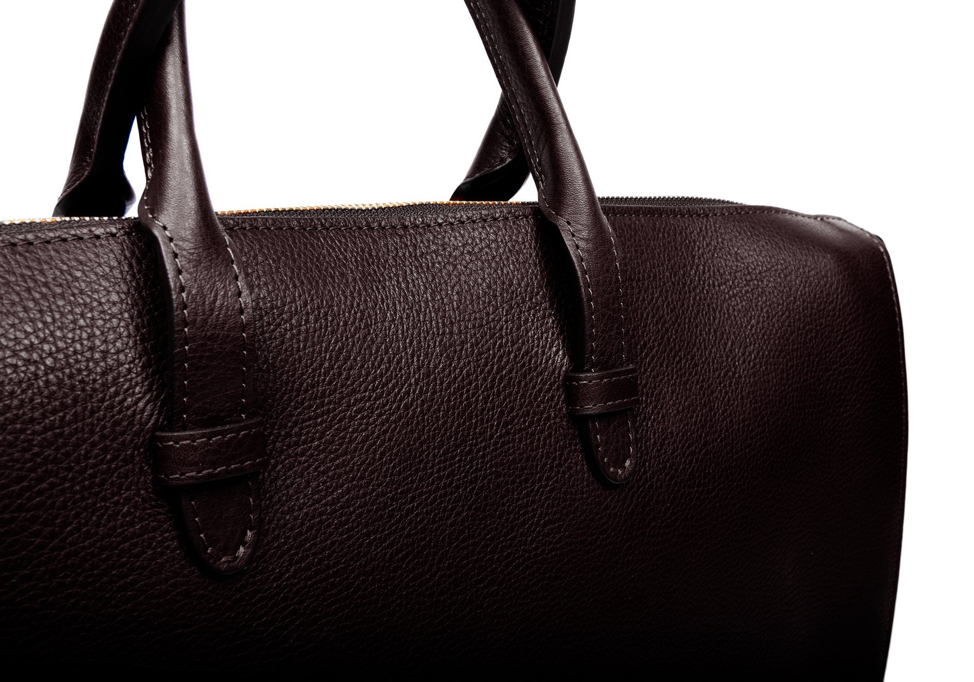 The Triumph Briefcase Chocolate Veg-Tan