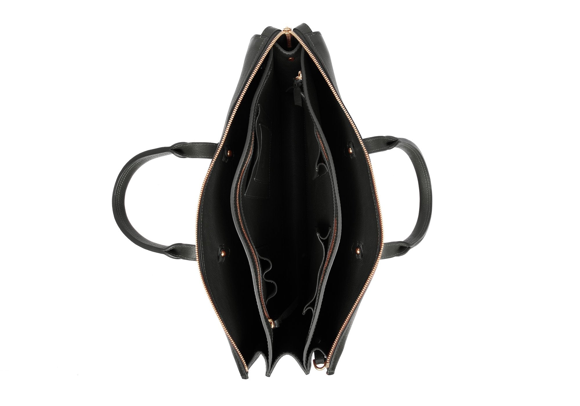 The Triumph Briefcase Green