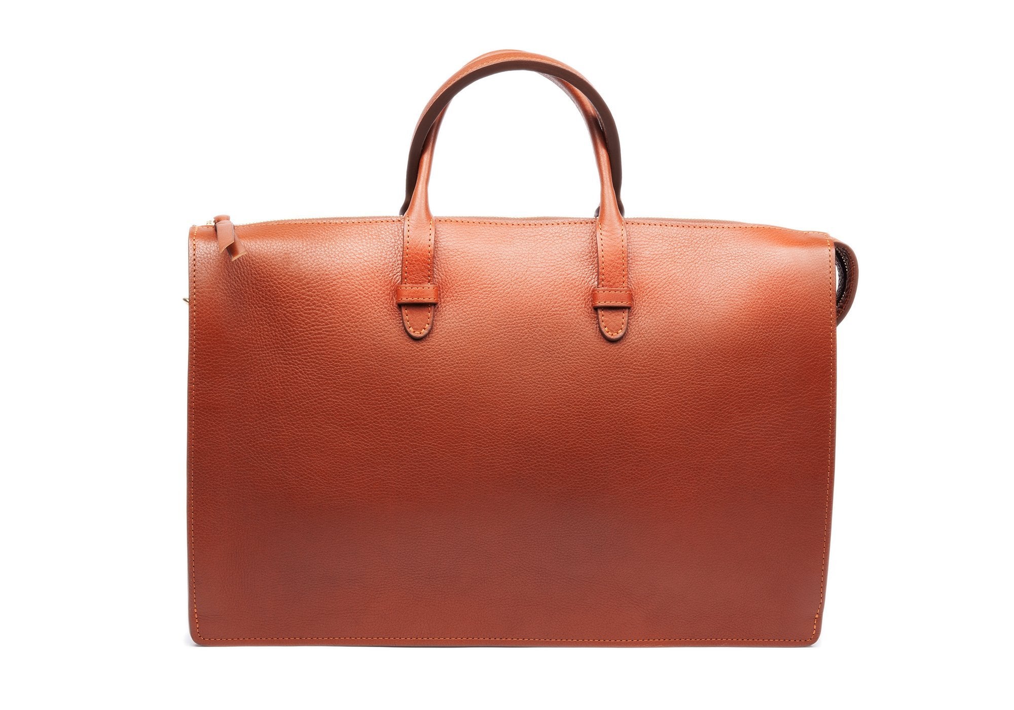 The Triumph Briefcase Saddle Tan