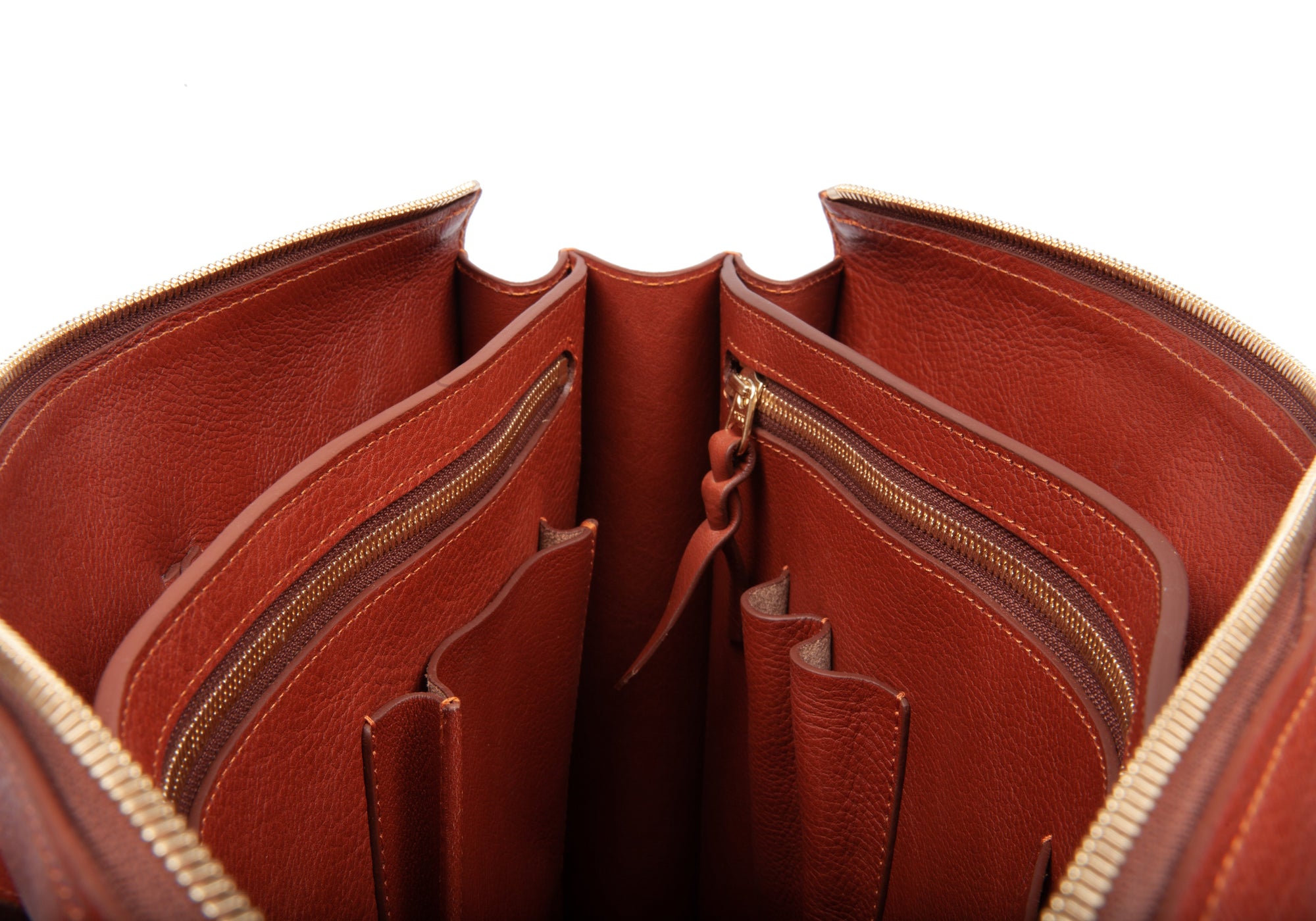 The Triumph Briefcase Saddle Tan