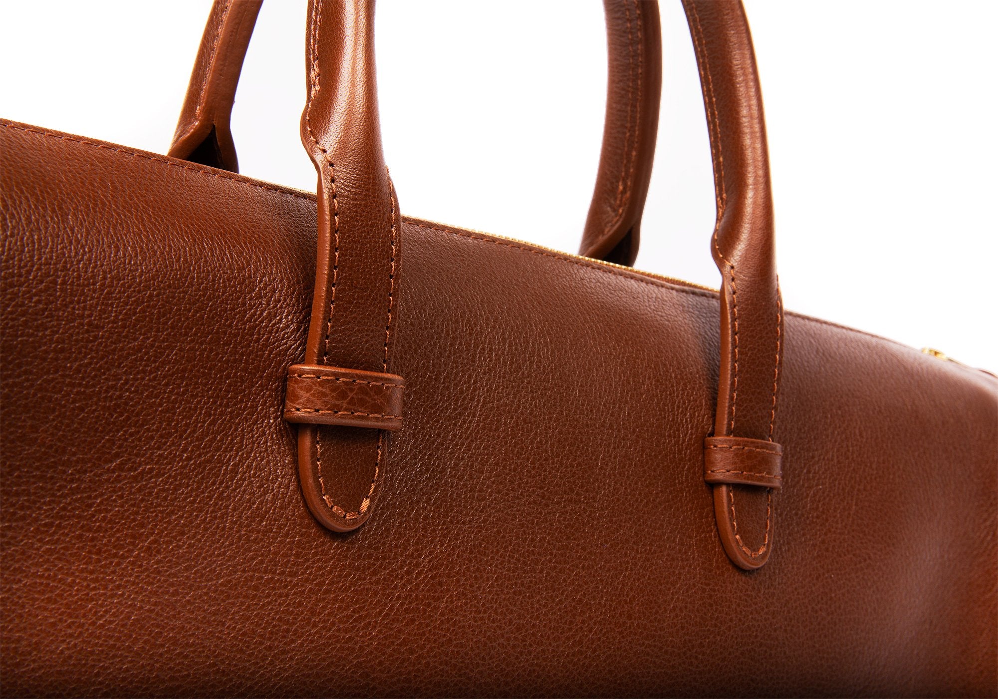 The Bridle Triumph II Briefcase Chestnut Veg-Tan