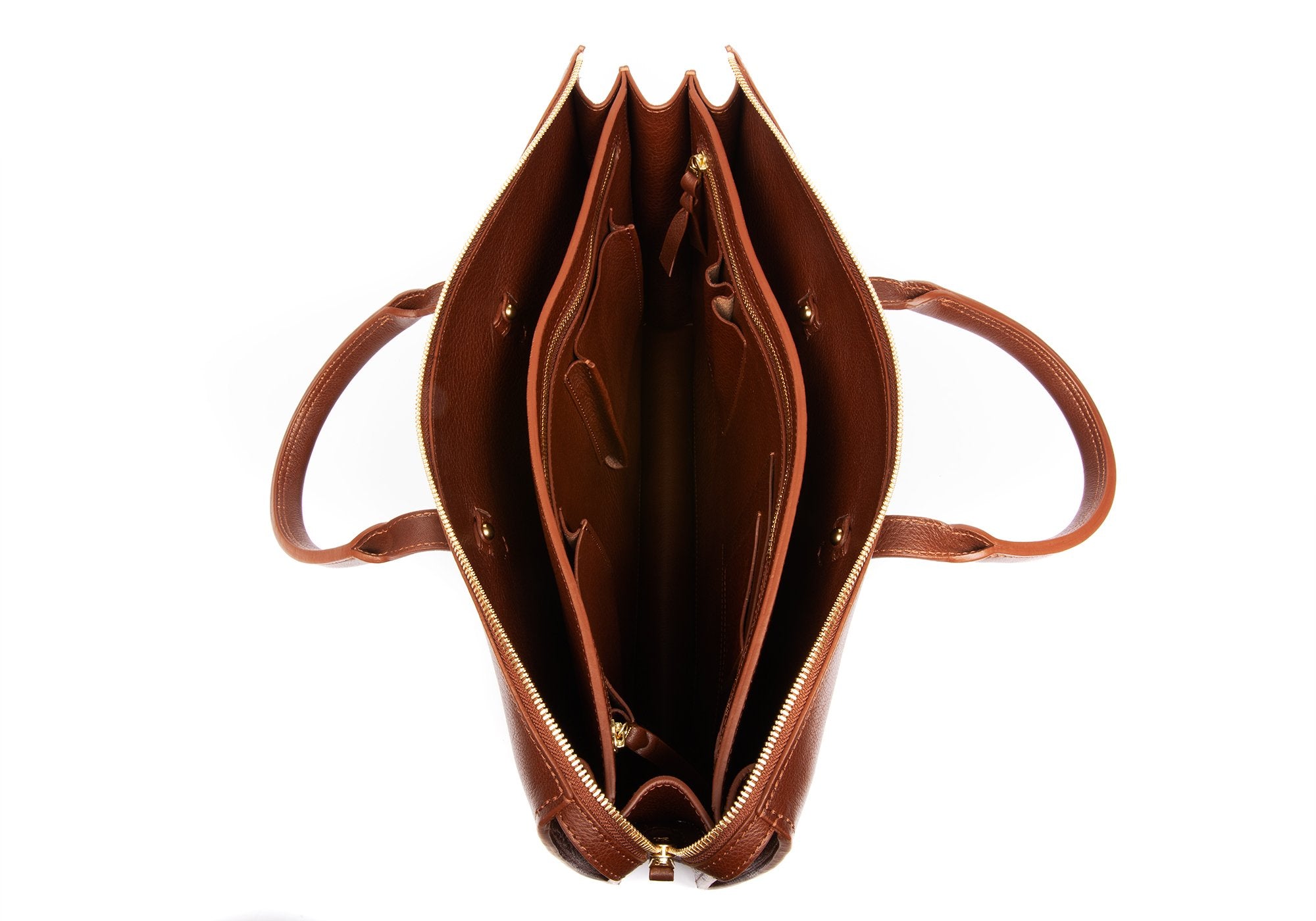 The Triumph Briefcase Chestnut