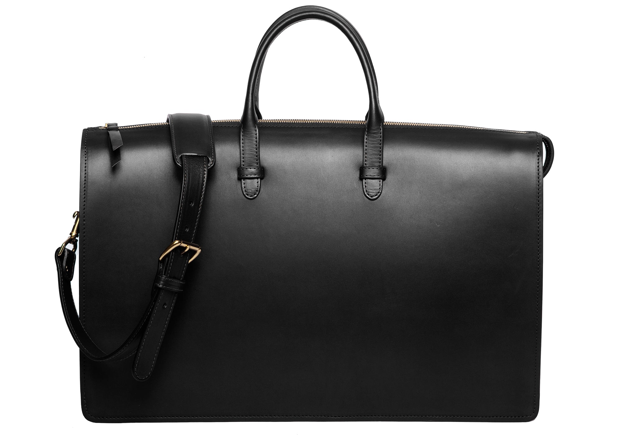 The Bridle Triumph III Briefcase Black Bridle