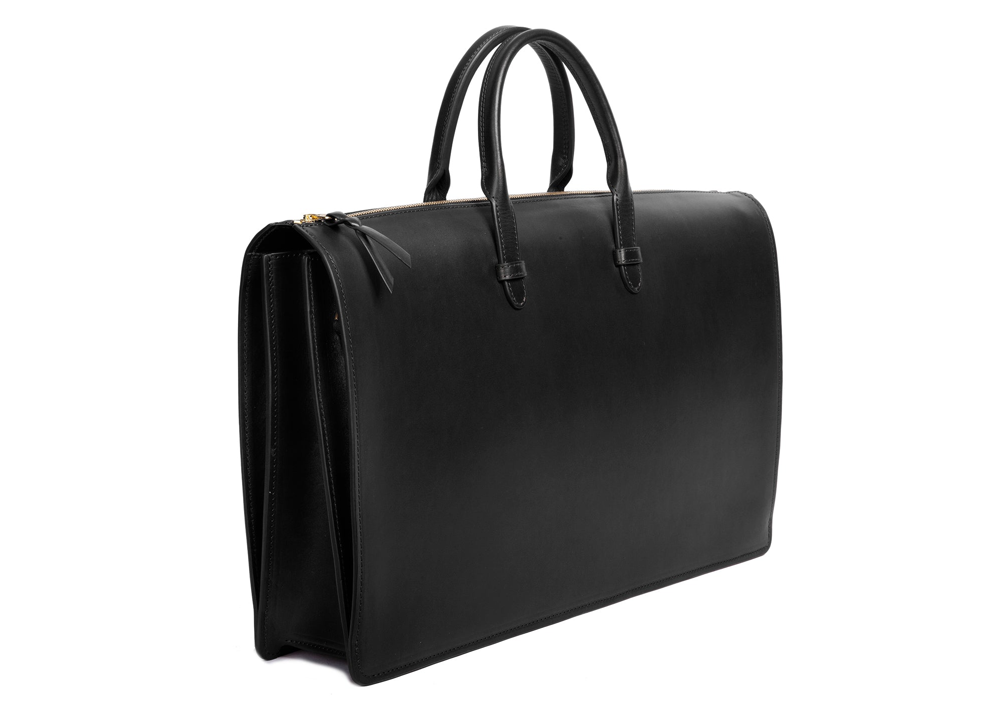 The Bridle Triumph III Briefcase Black Bridle