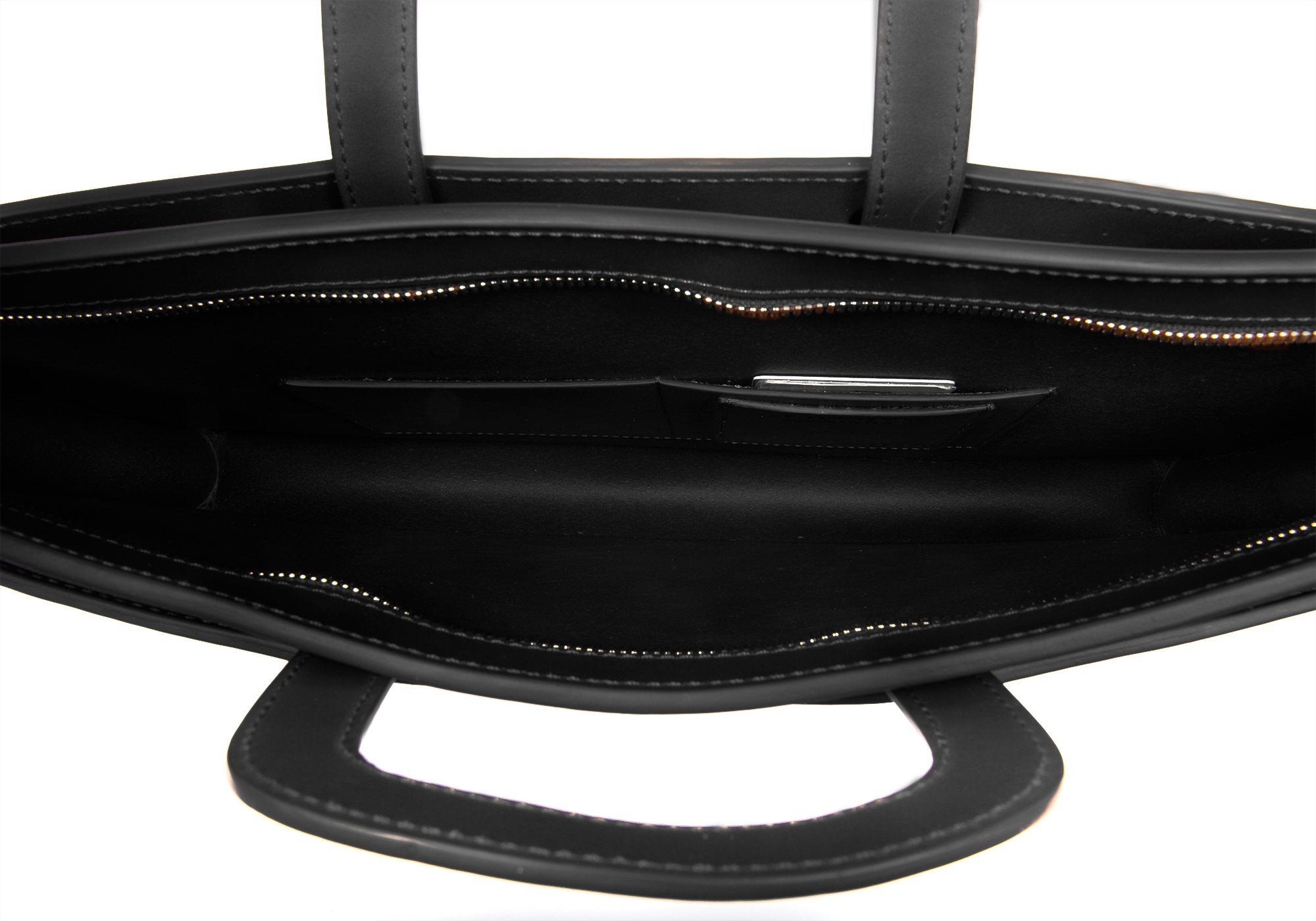 Wells Briefcase Black Bridle