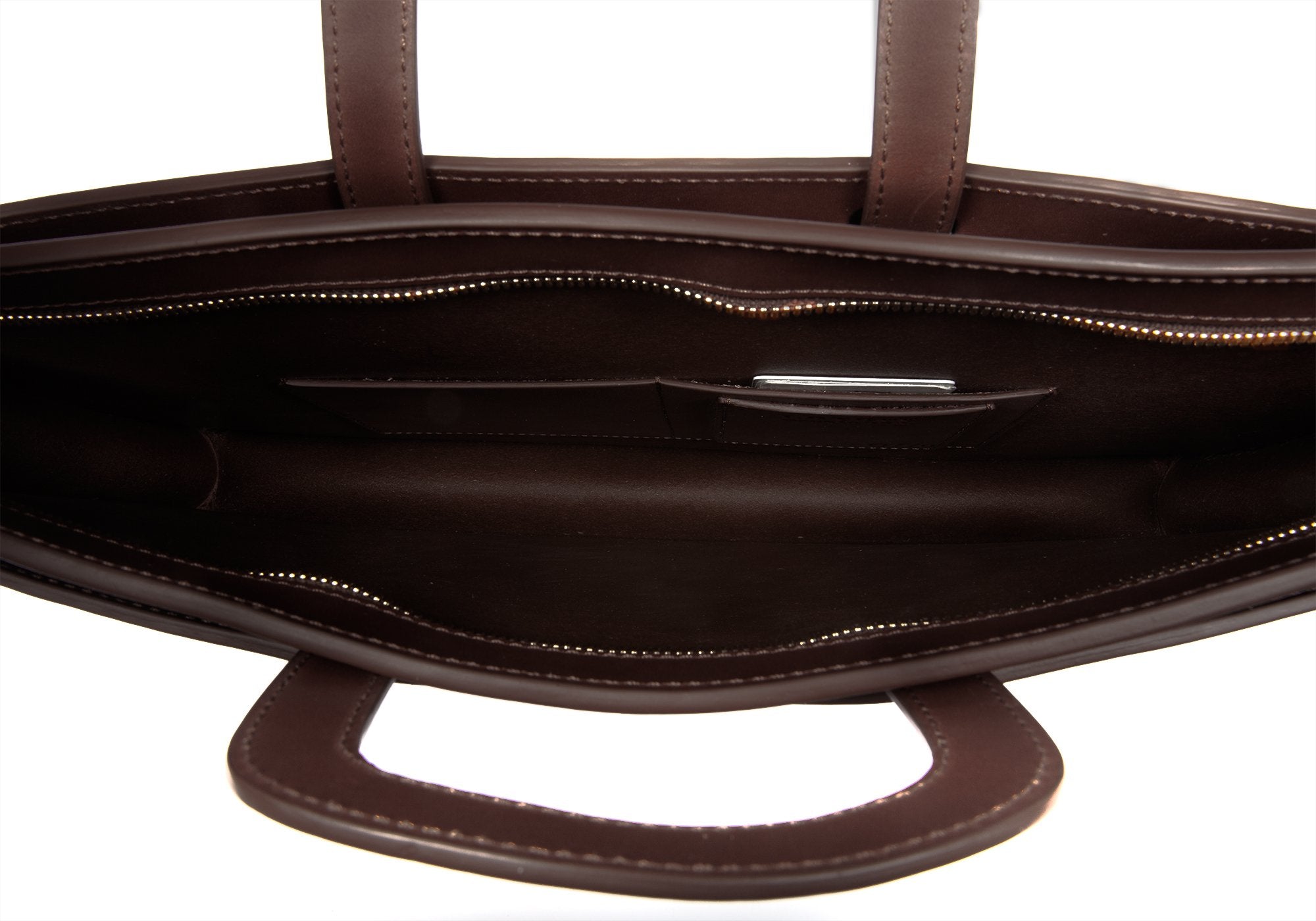 Wells Briefcase Chocolate Bridle