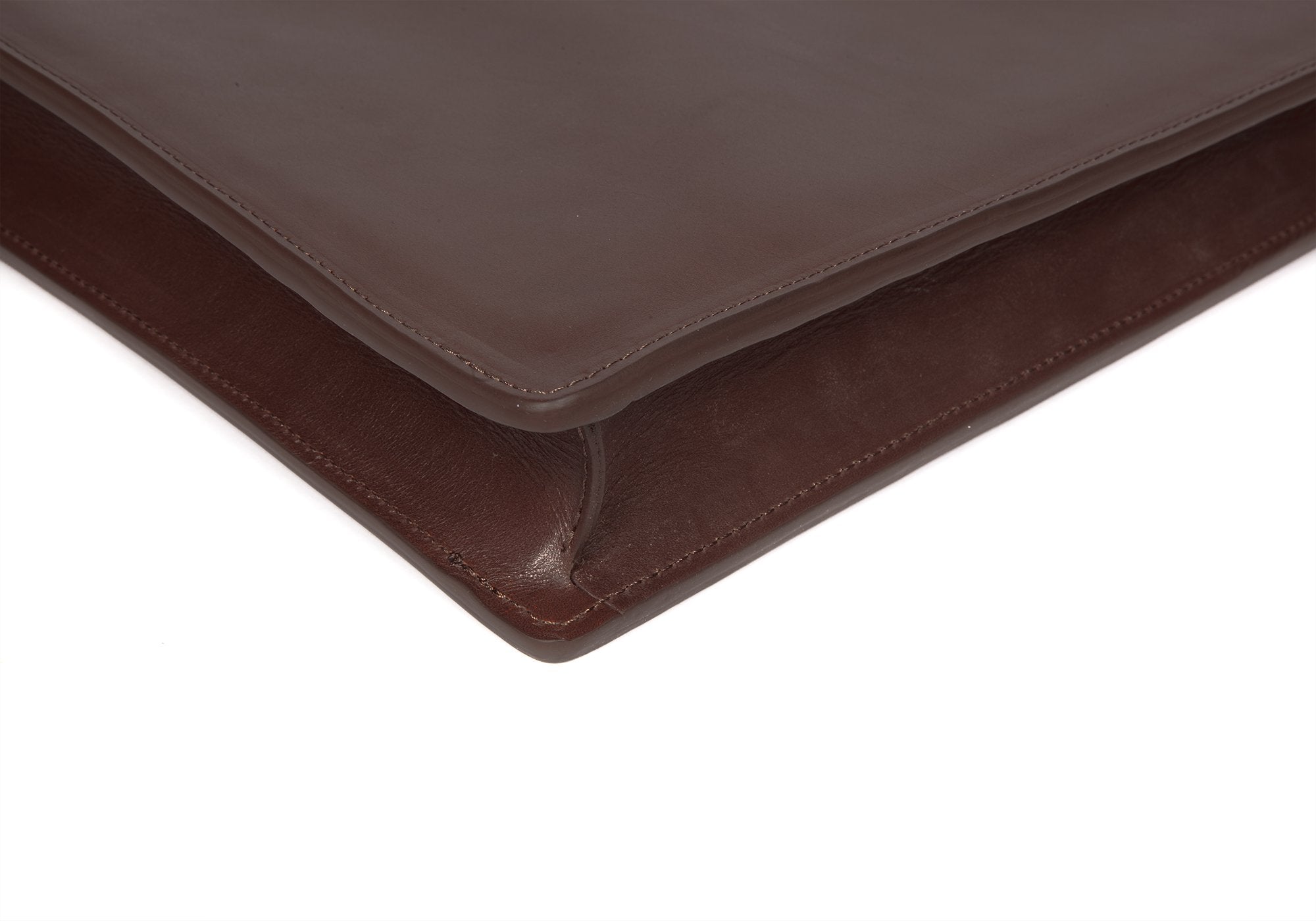 Wells Briefcase Chocolate Bridle