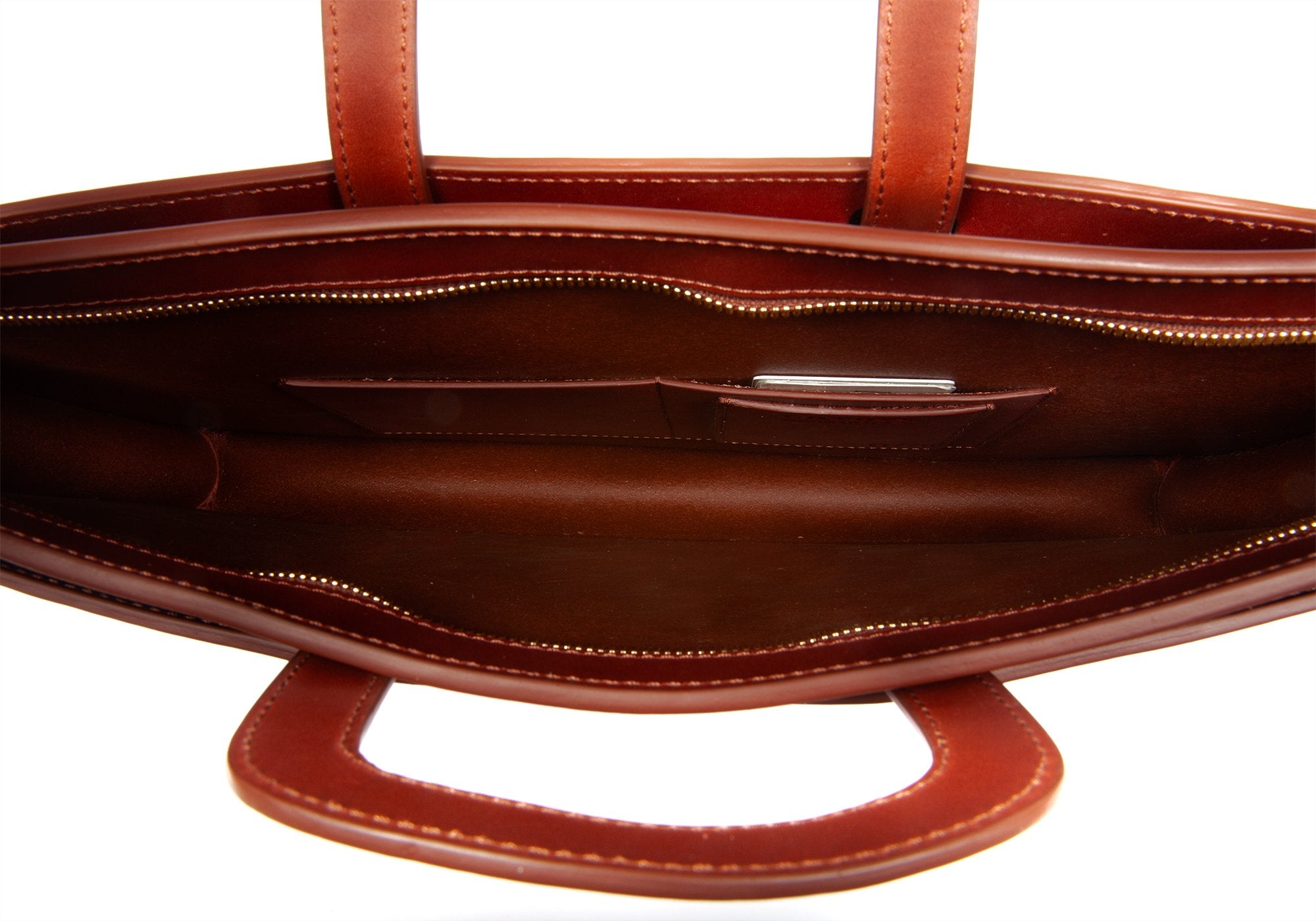 Wells Briefcase Cognac Bridle