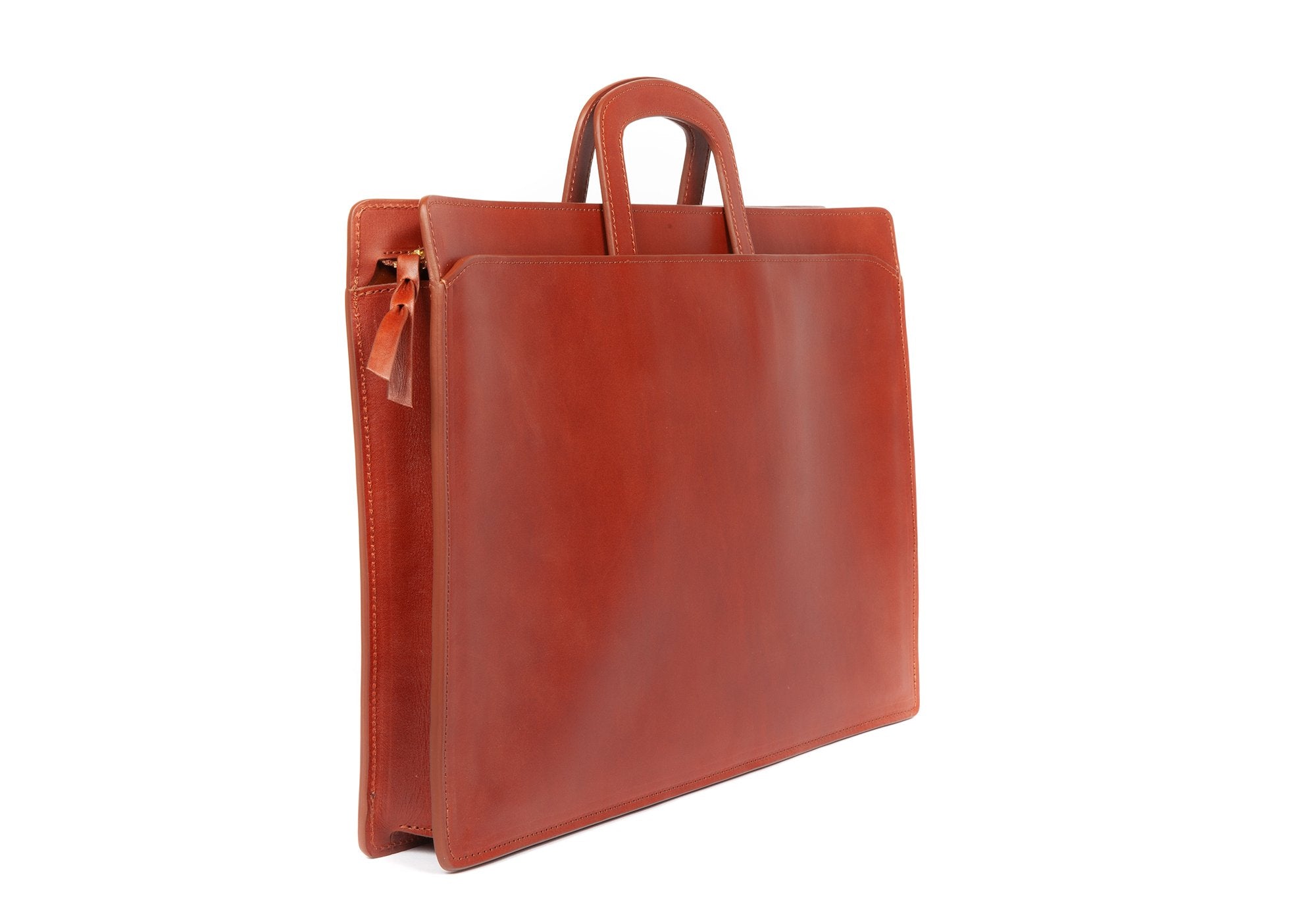 Wells Briefcase Cognac Bridle