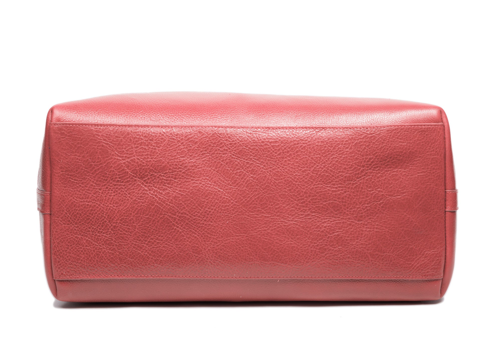 Leather Working Tote Rosewood