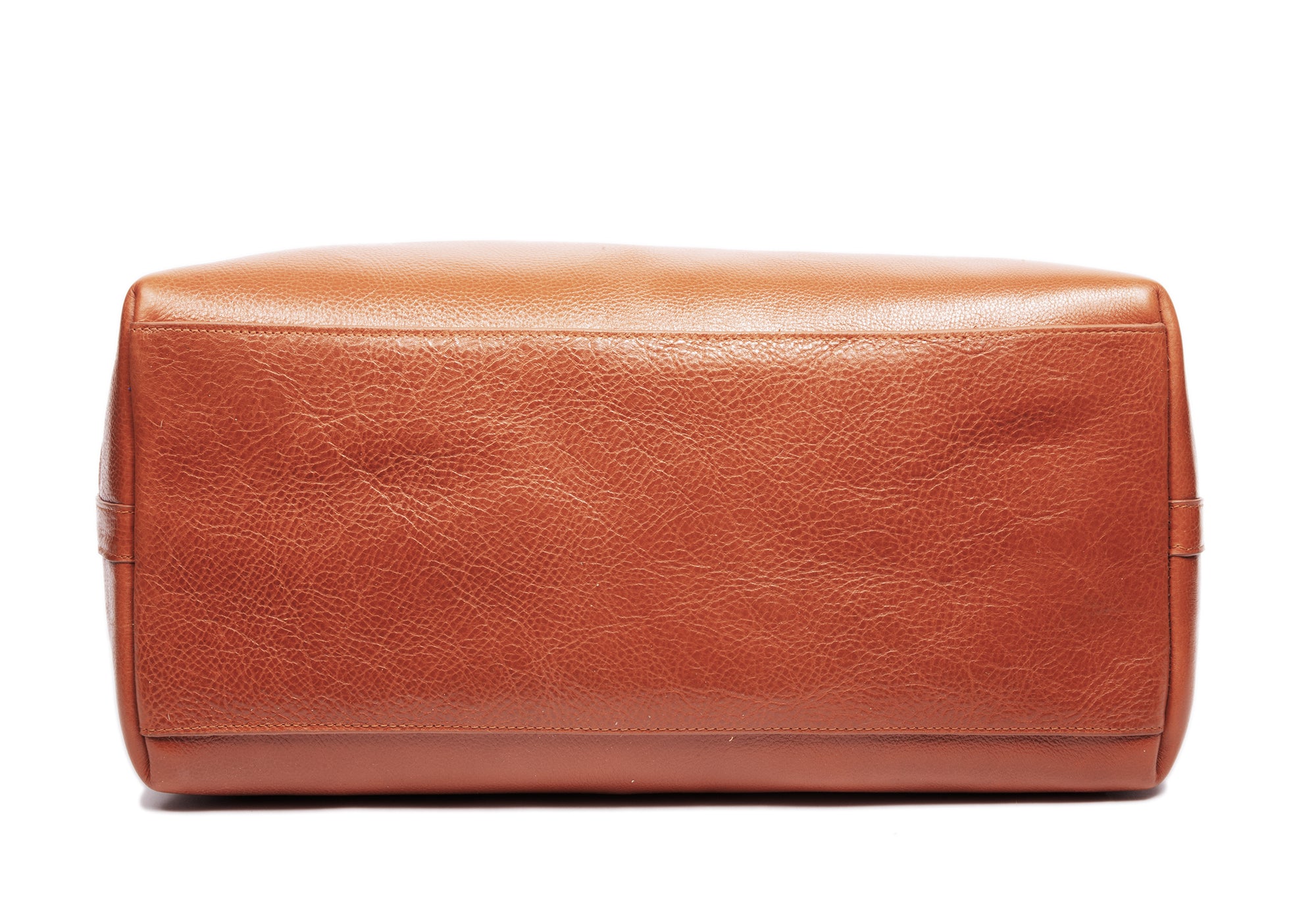 Leather Working Tote Saddle Tan