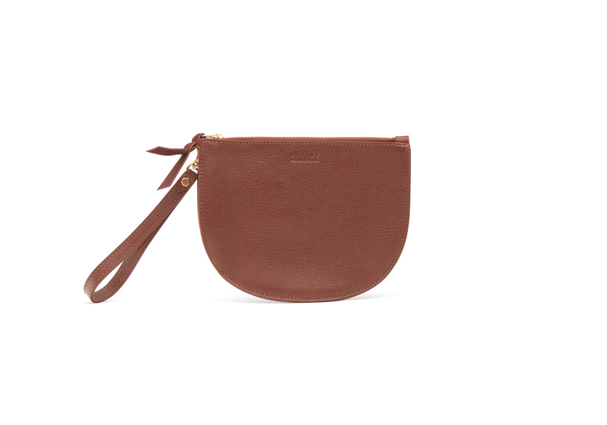 Round Pouch Chestnut