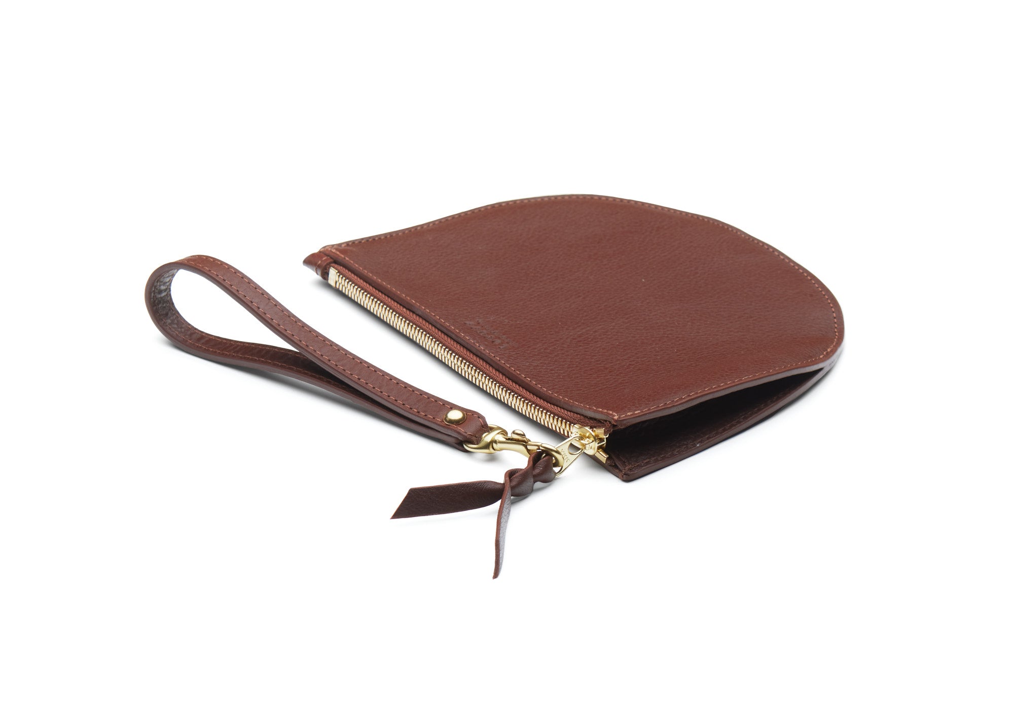 Round Pouch Chestnut