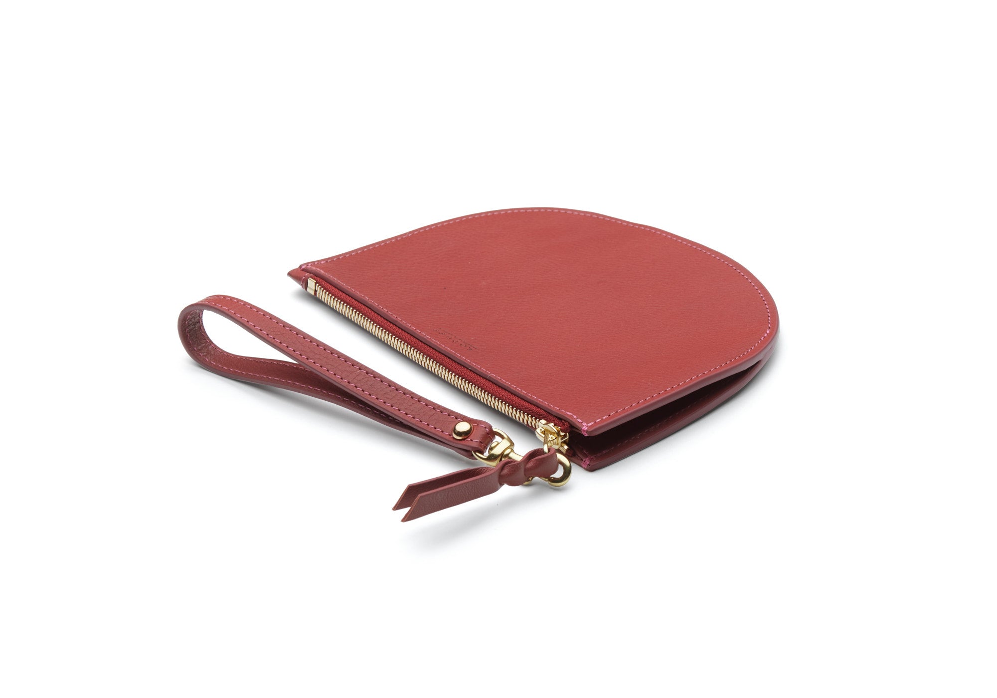 Round Pouch Rosewood