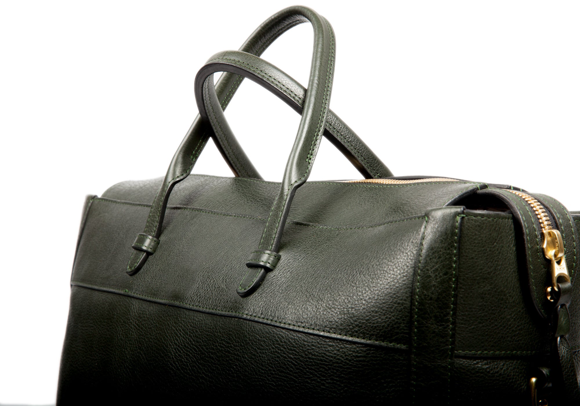 Leather Strap View of The 929 Green