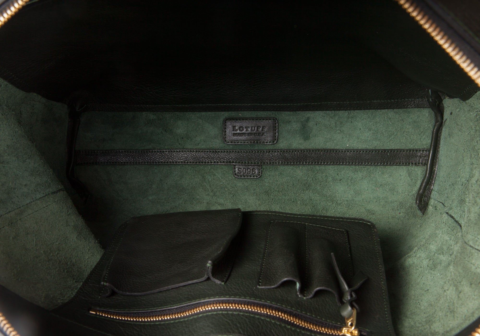 Inner Leather View of The 929 Green