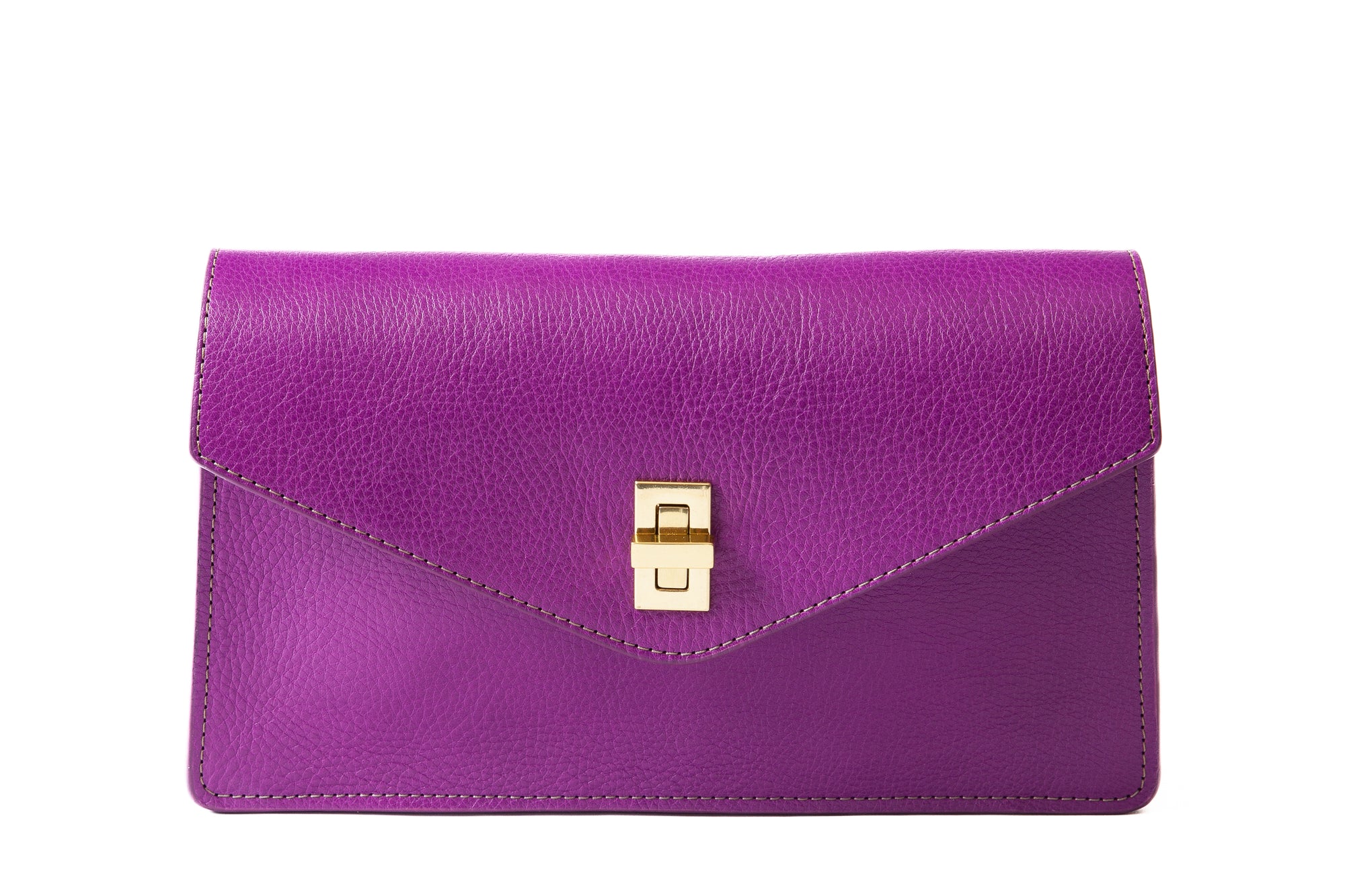 The Vincent Clutch Orchid/Olive