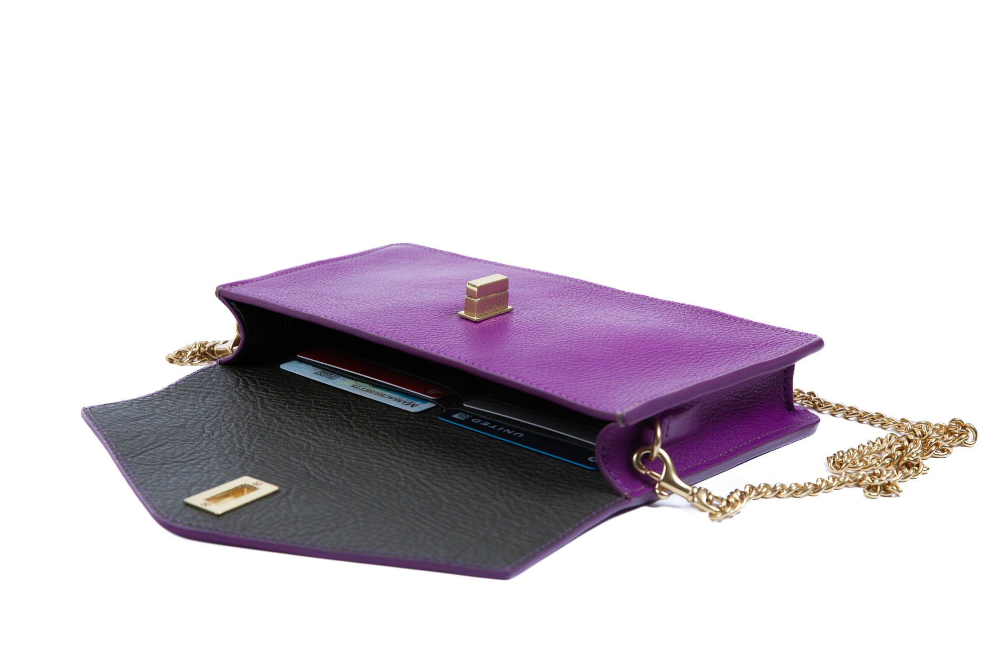 The Vincent Clutch Orchid/Olive