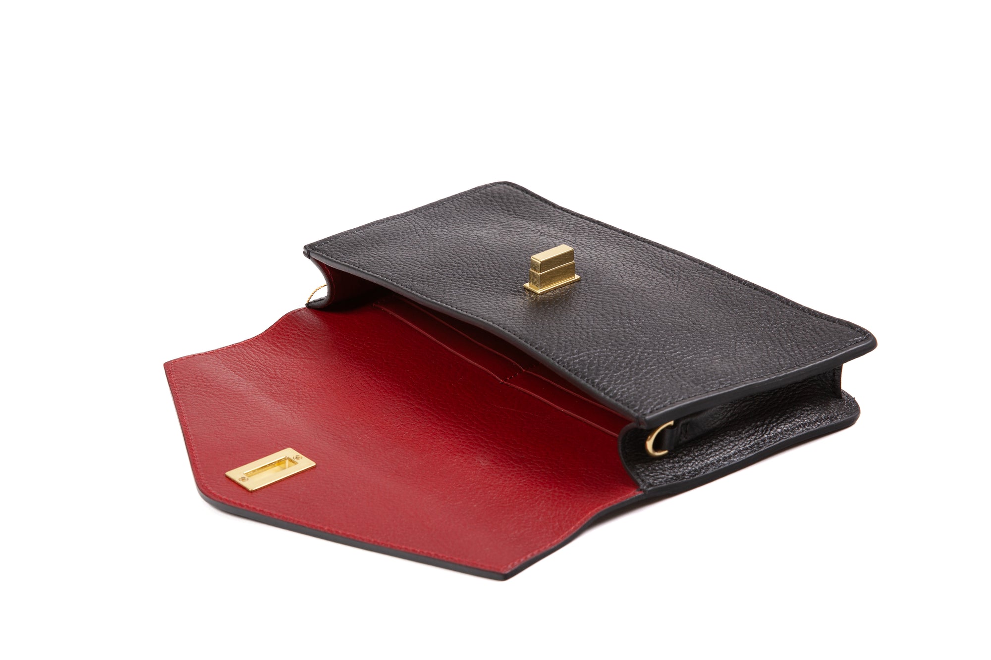 The Vincent Clutch Black/Red