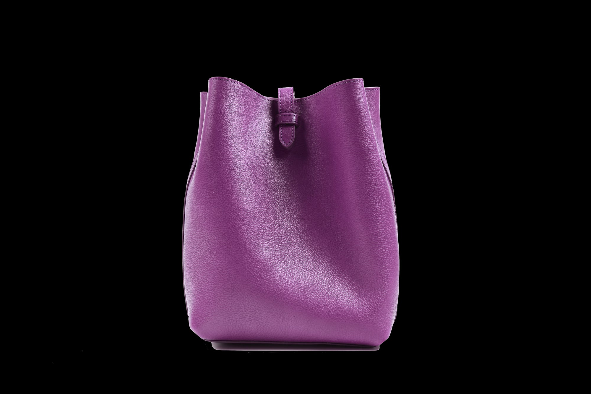 Front View of The Mini Sling Backpack Orchid