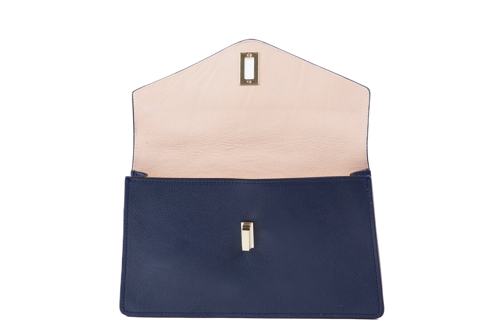 The Vincent Clutch Indigo/Natural