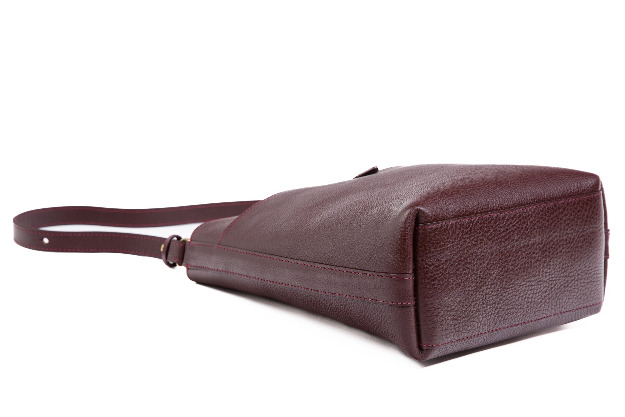 The Maude Bucket Bag Cordovan