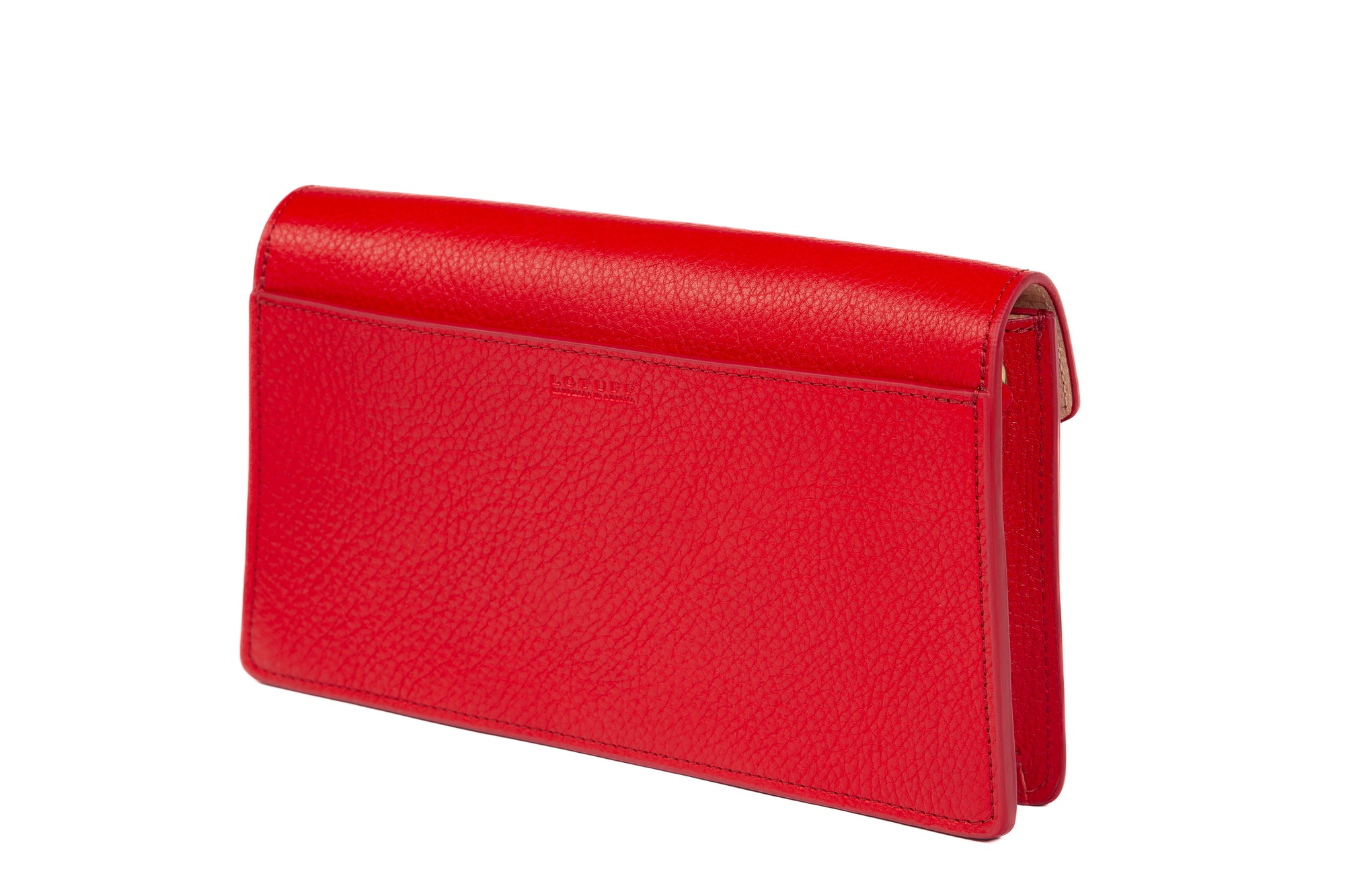 The Vincent Clutch Pop Red/Natural