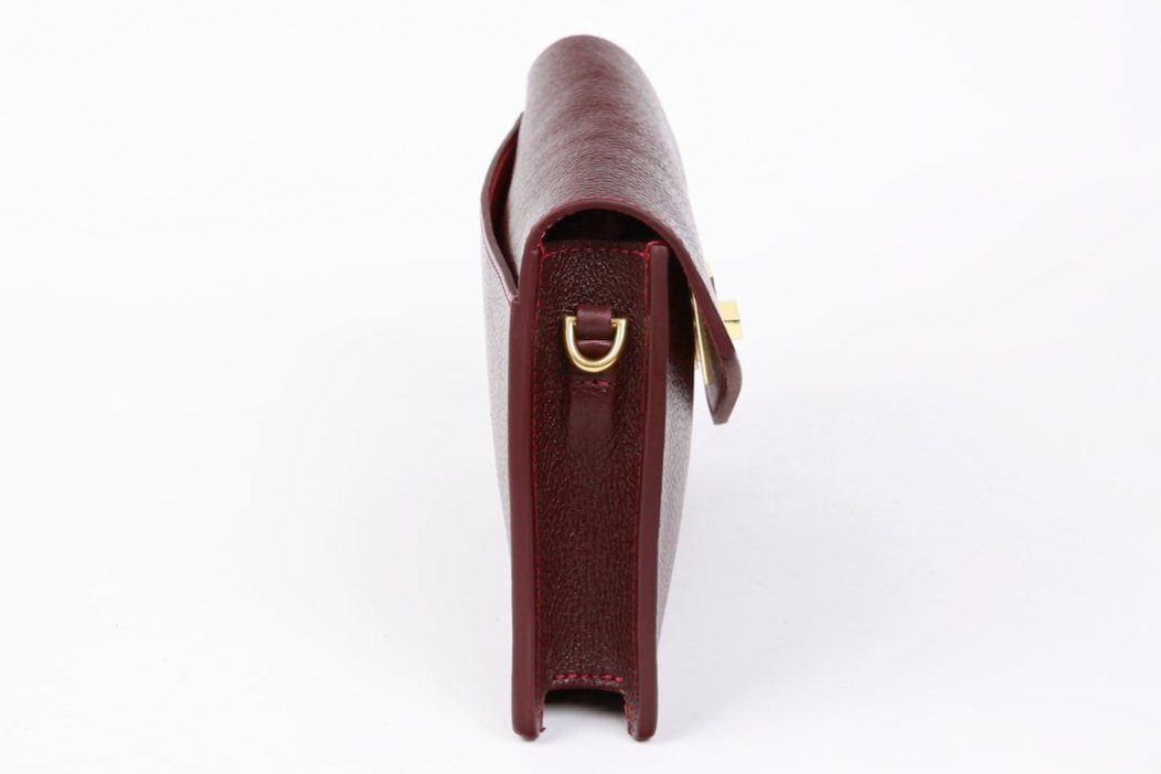 The Vincent Clutch Cordovan/Rosewood