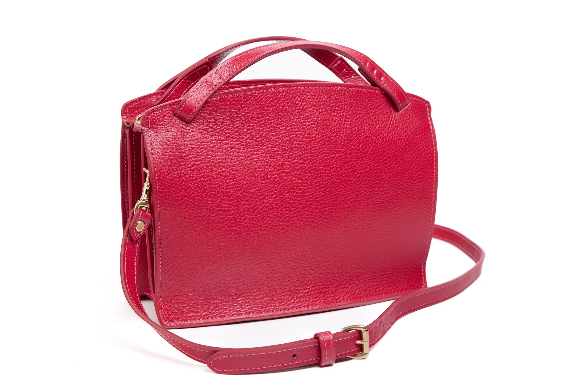 The Sol Handbag Raspberry