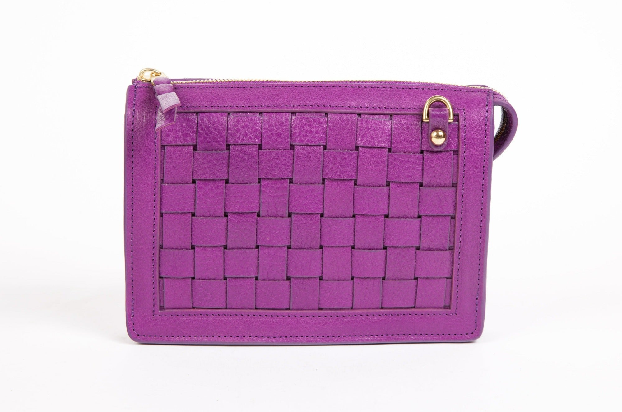 Front View of The Woven Tripp Orchid