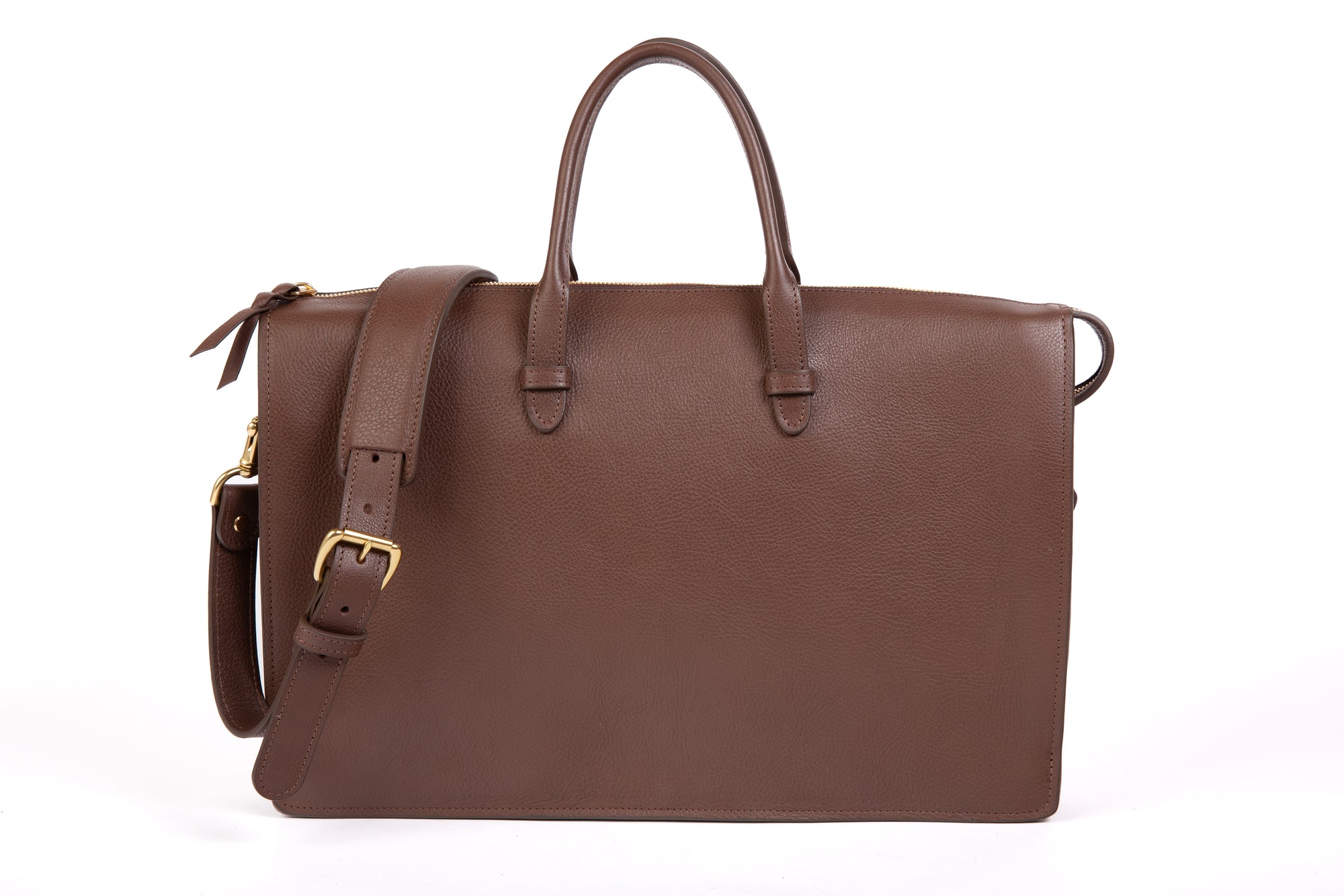 The Triumph Briefcase Clay