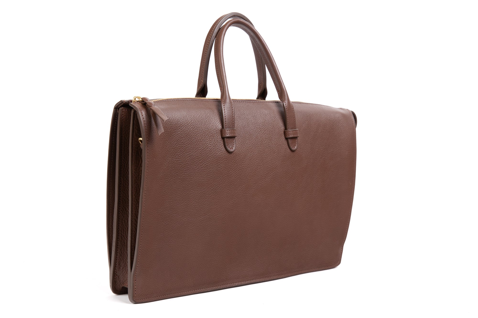 The Triumph Briefcase Clay