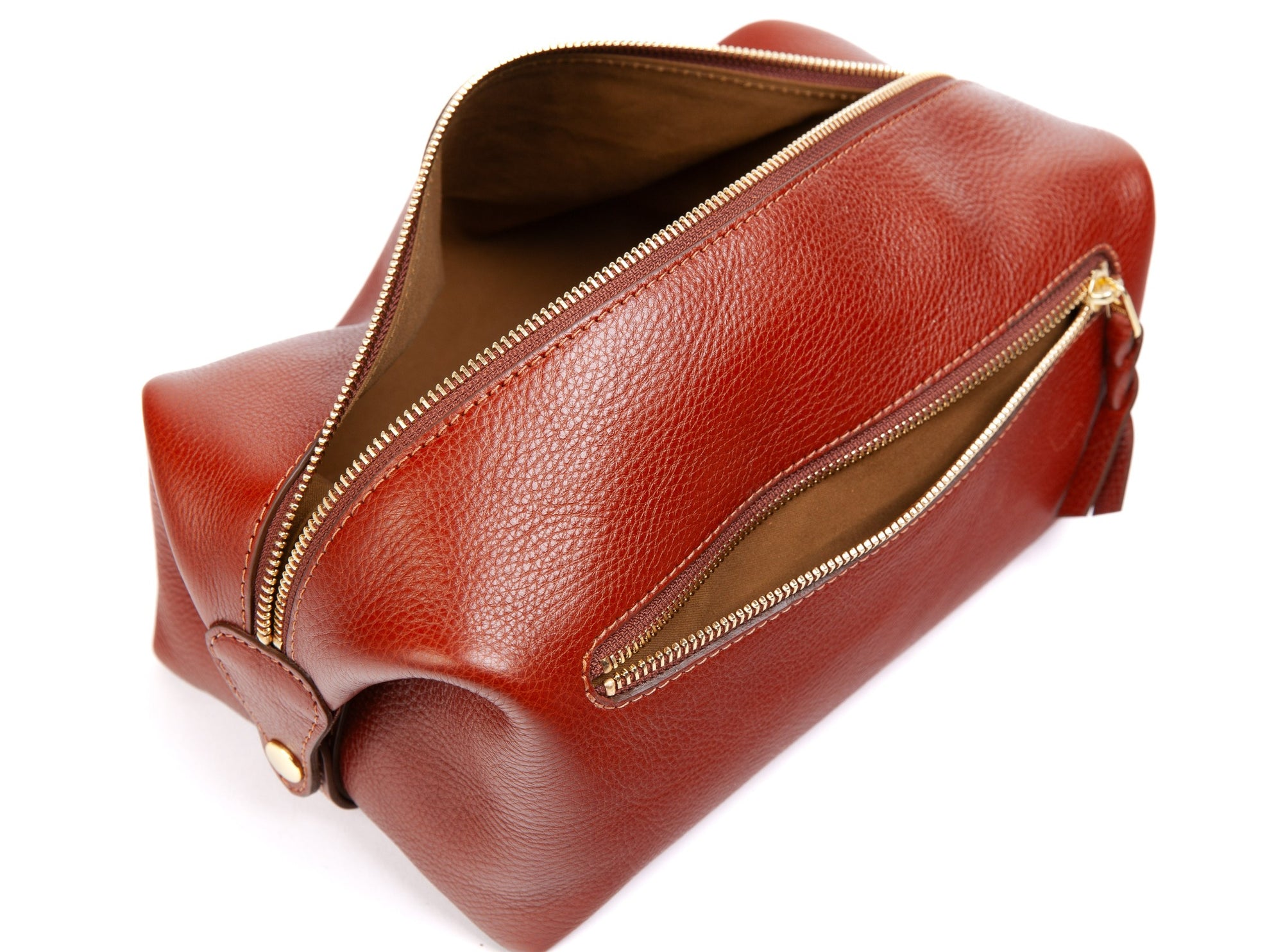 The Lotuff Dopp Kitt Saddle Tan