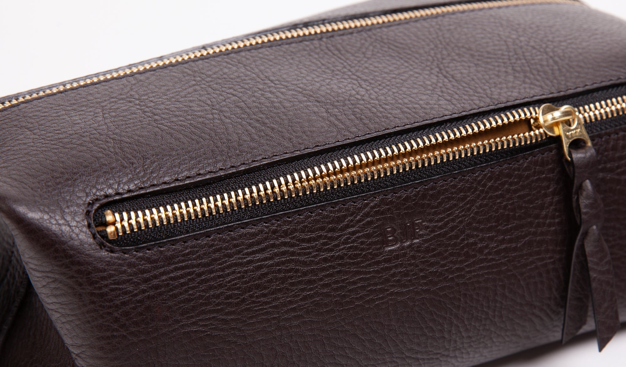 The Lotuff Dopp Kitt Monogram, Chocolate