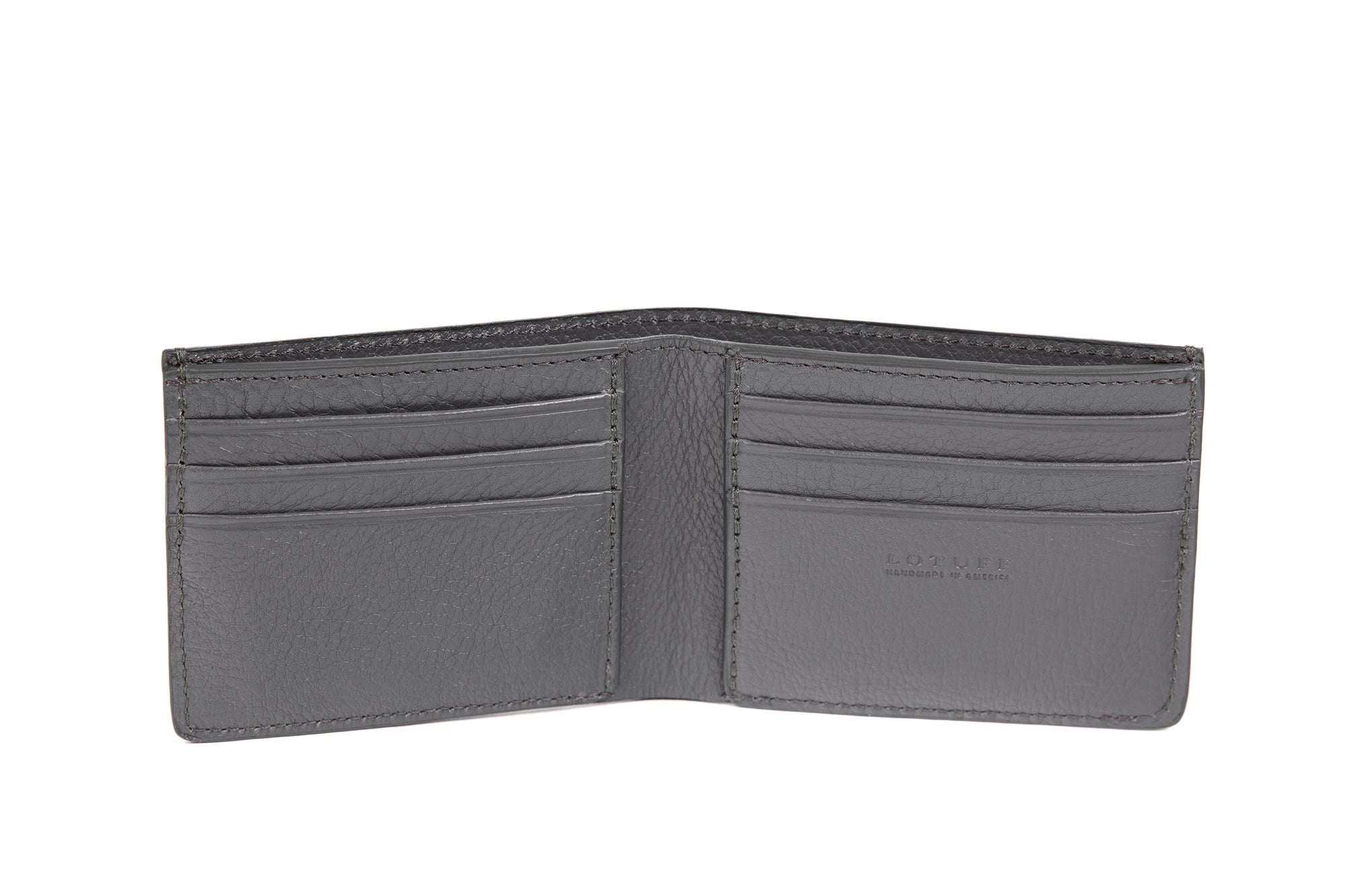 Leather Bifold Wallet Elephant