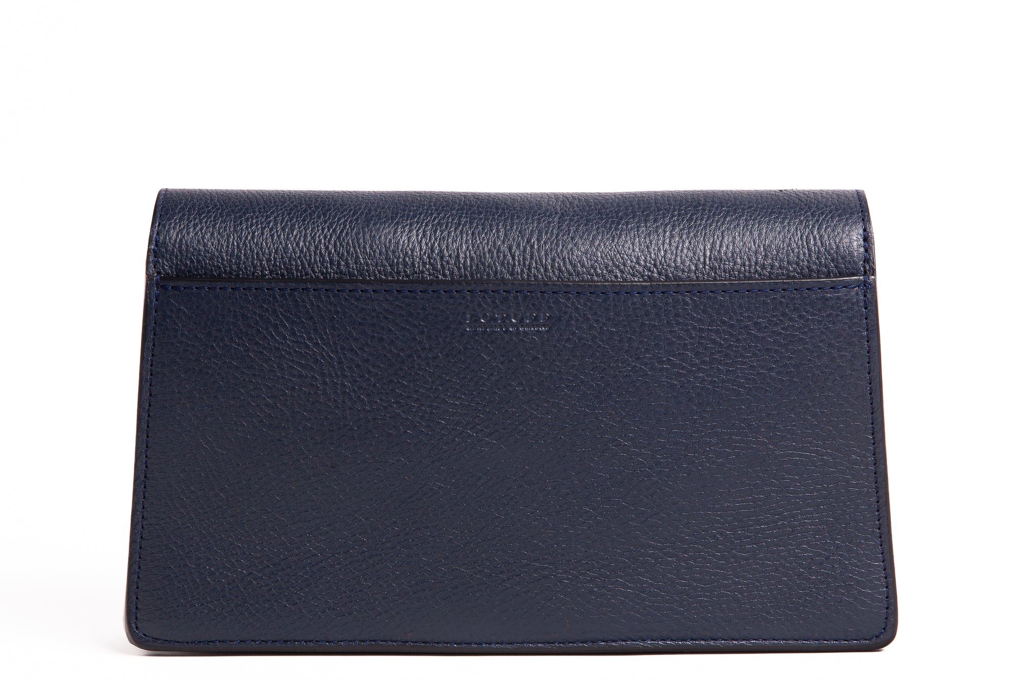 The Vincent Clutch Indigo/Clay