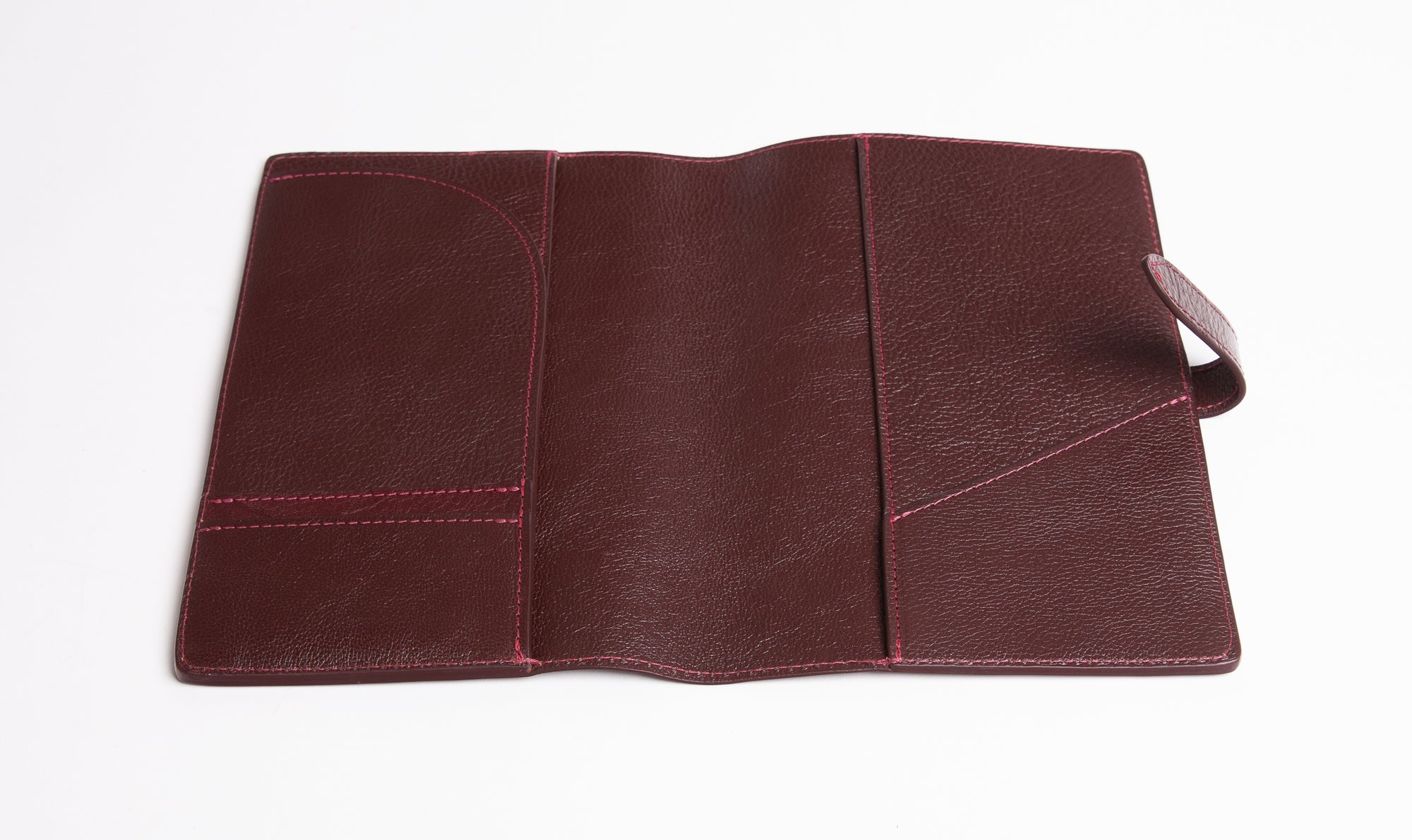 Leather Travel Journal Cordovan
