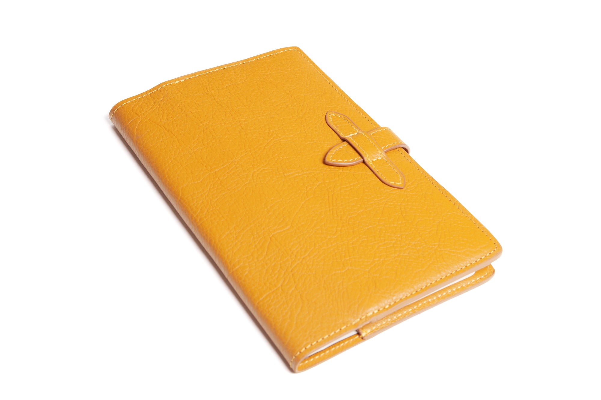 Leather Travel Journal Turmeric