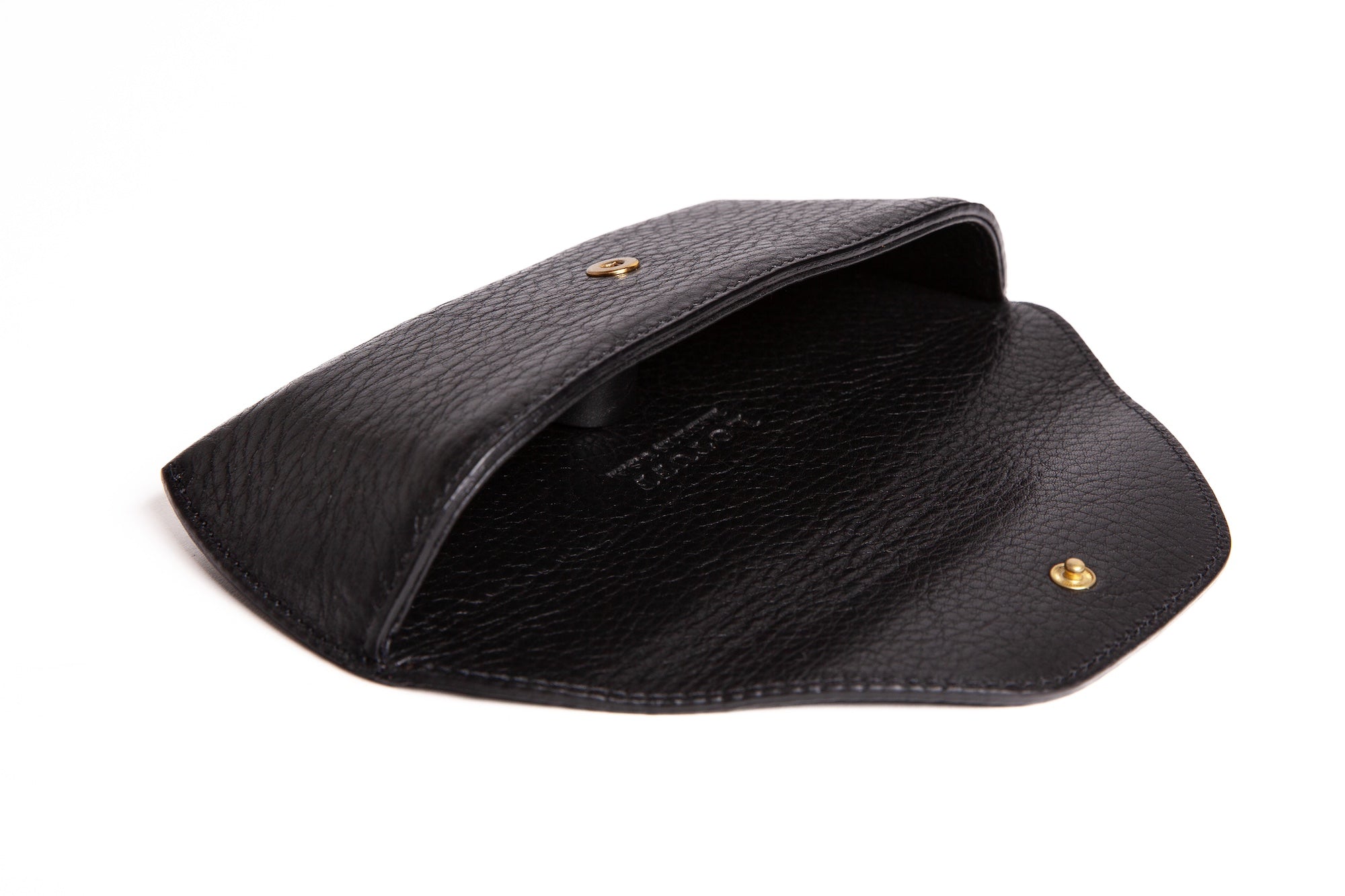 Leather Sunglass Case Black
