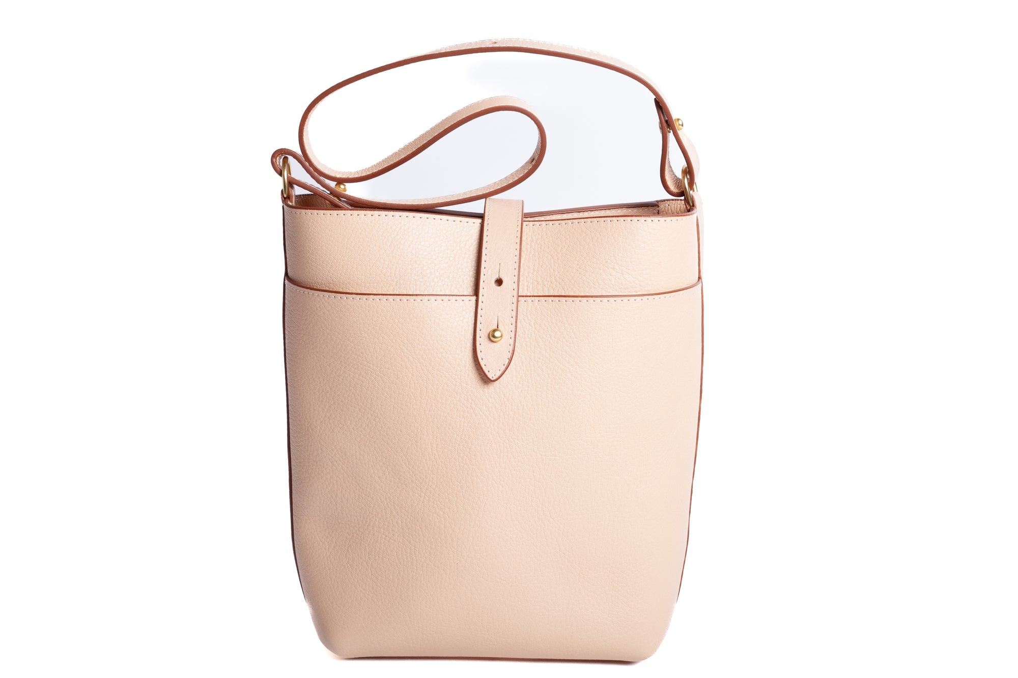 The Maude Bucket Bag Natural