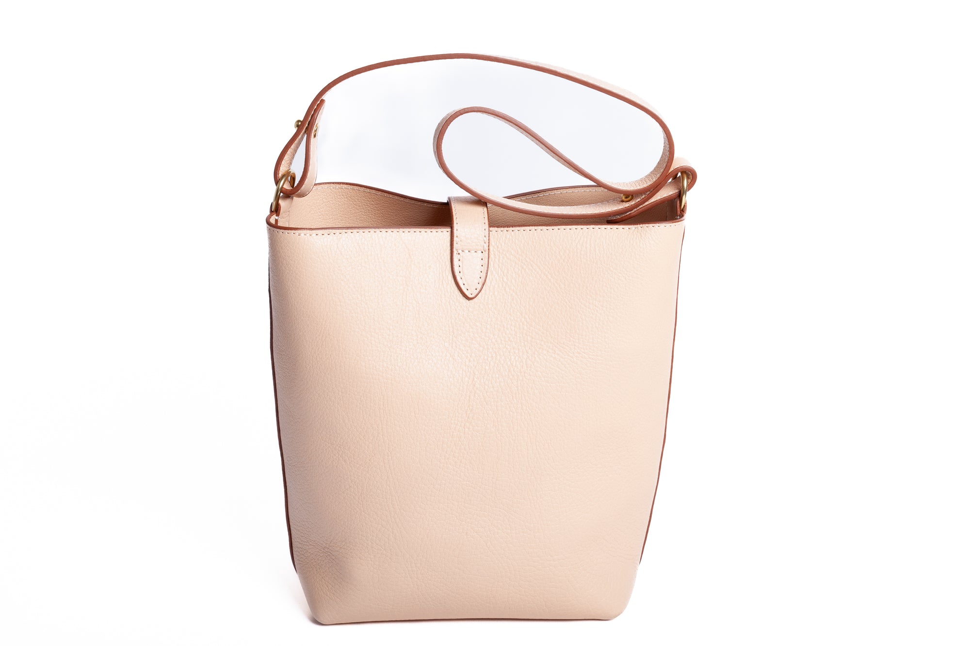 The Maude Bucket Bag Natural
