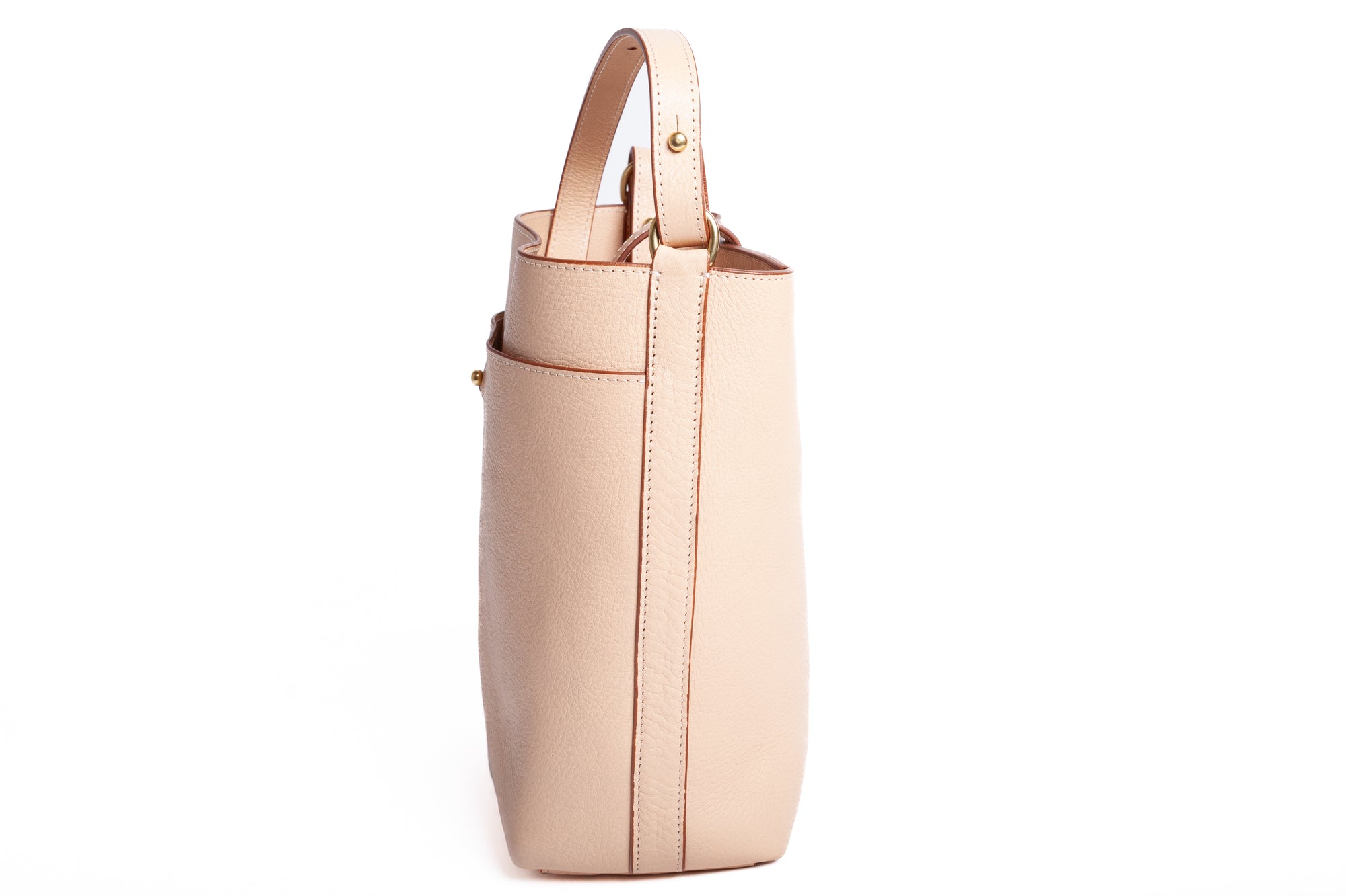The Maude Bucket Bag Natural