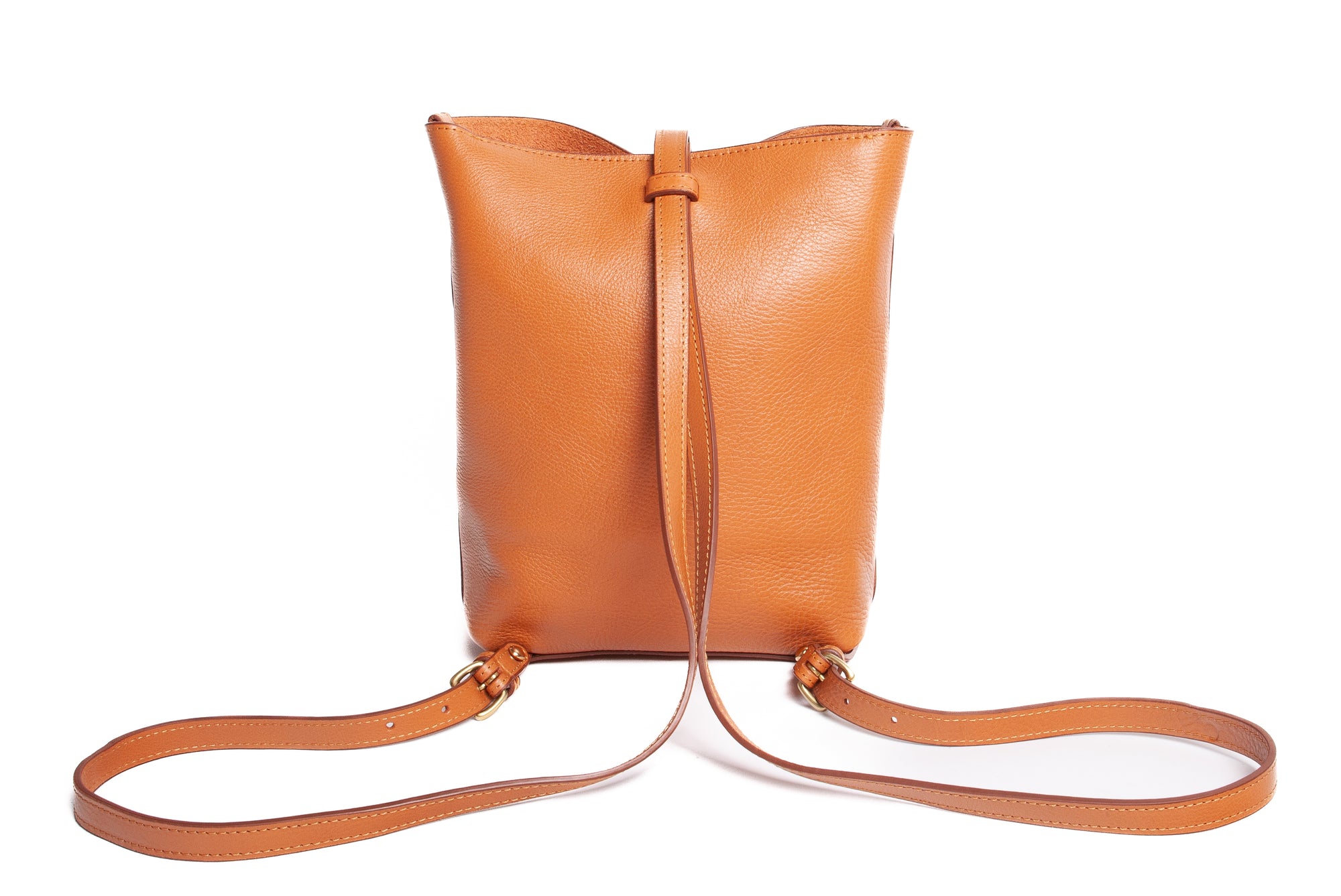 The Mini Sling Backpack Camel