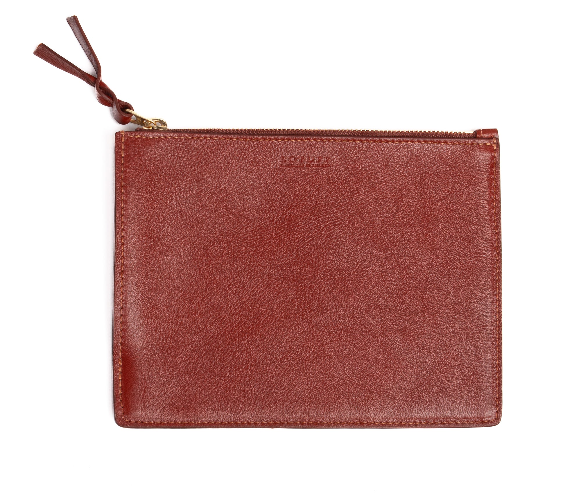 No. 8 Pouch Saddle Tan