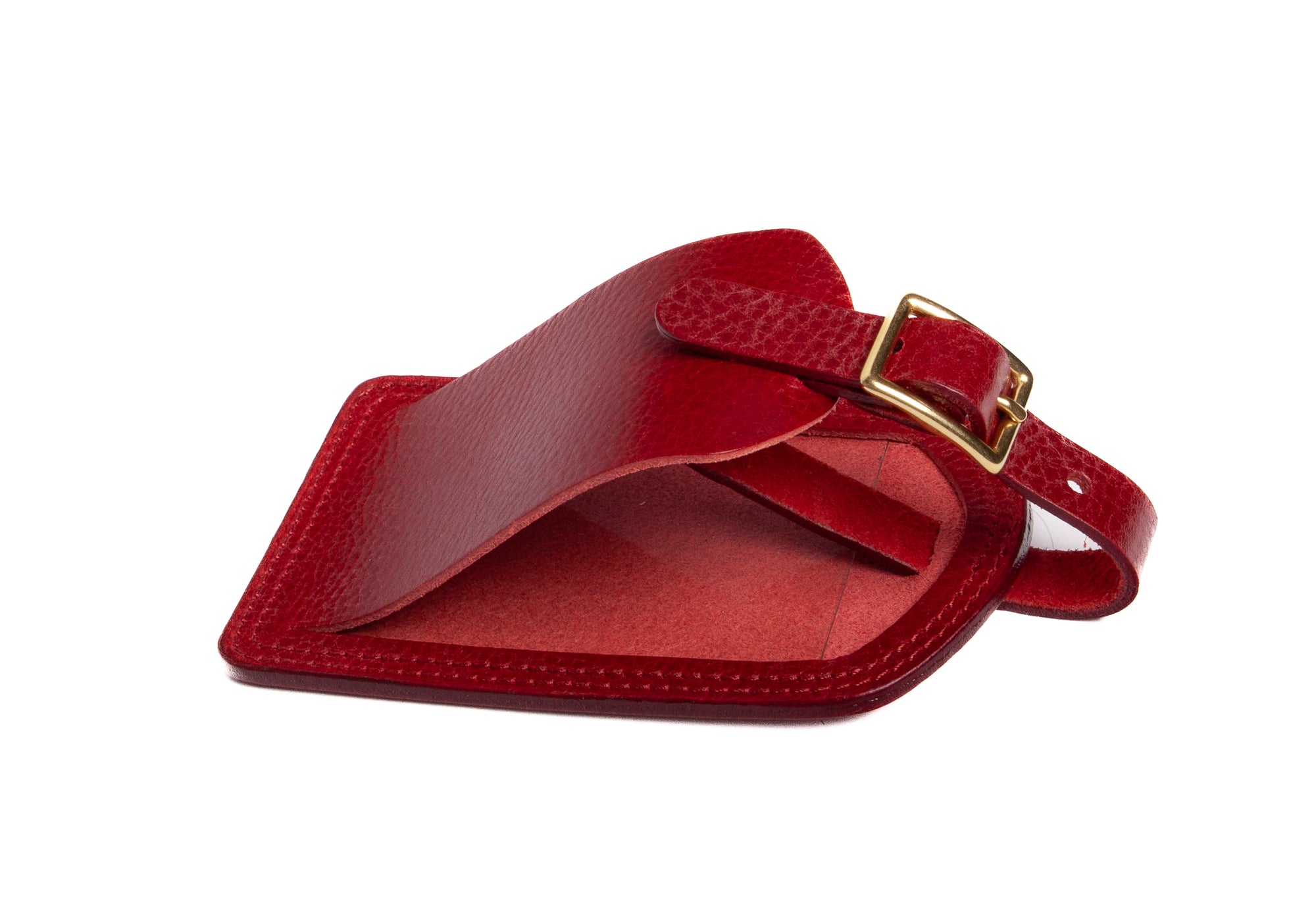 Business Luggage ID Tag Red