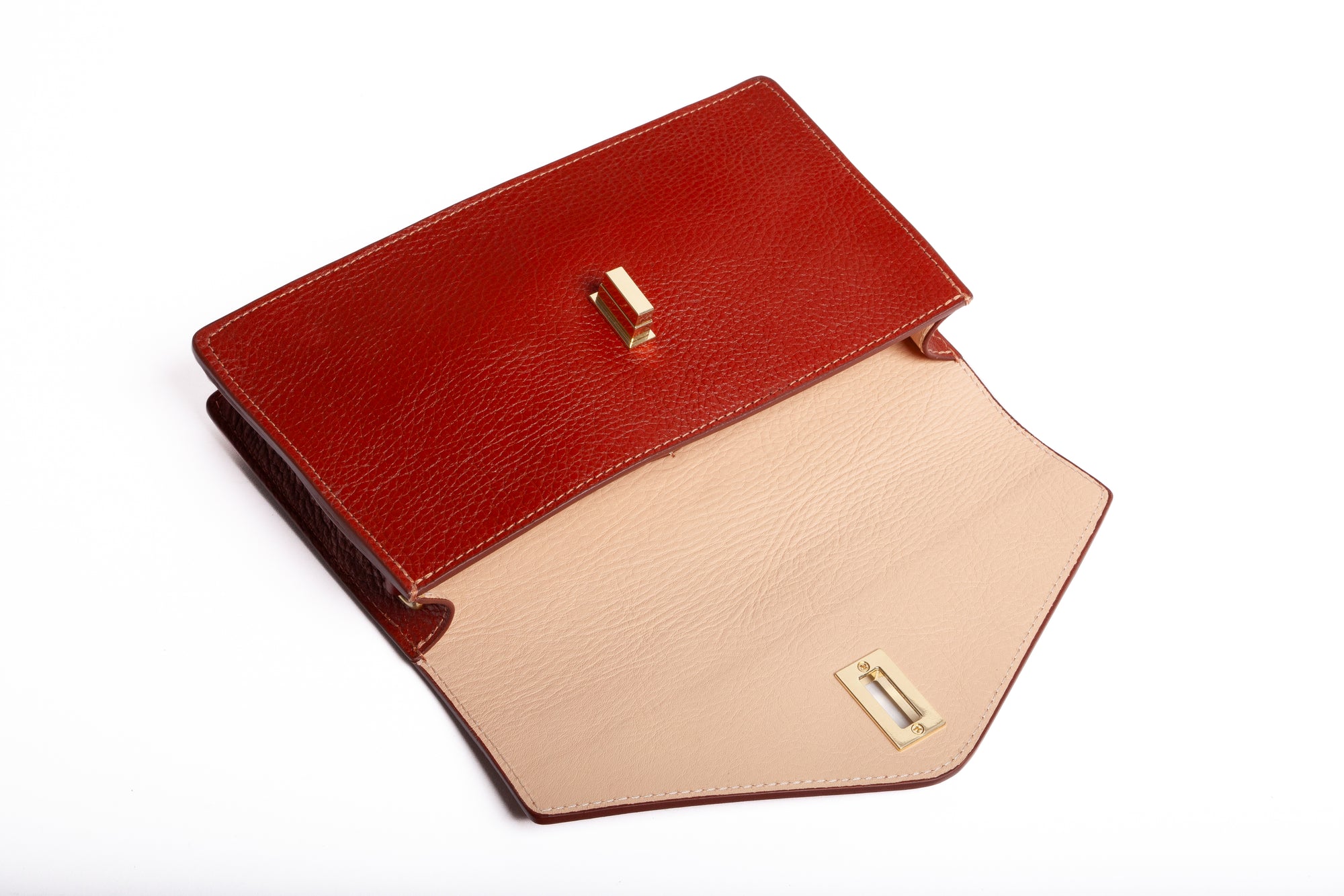 The Vincent Clutch Saddle Tan/Natural