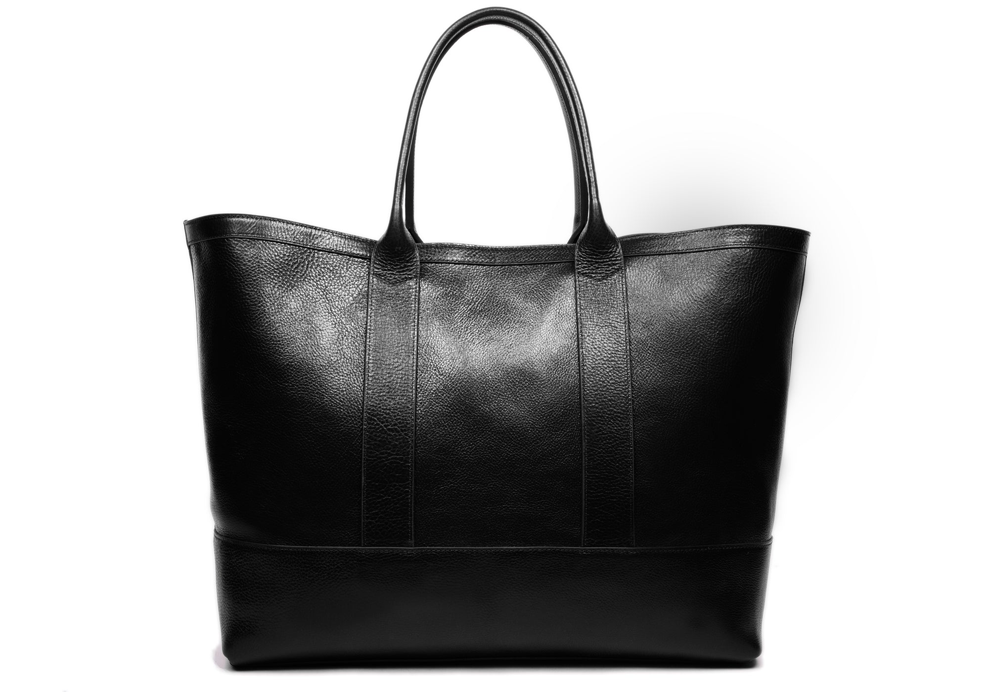 Leather Working Tote Black