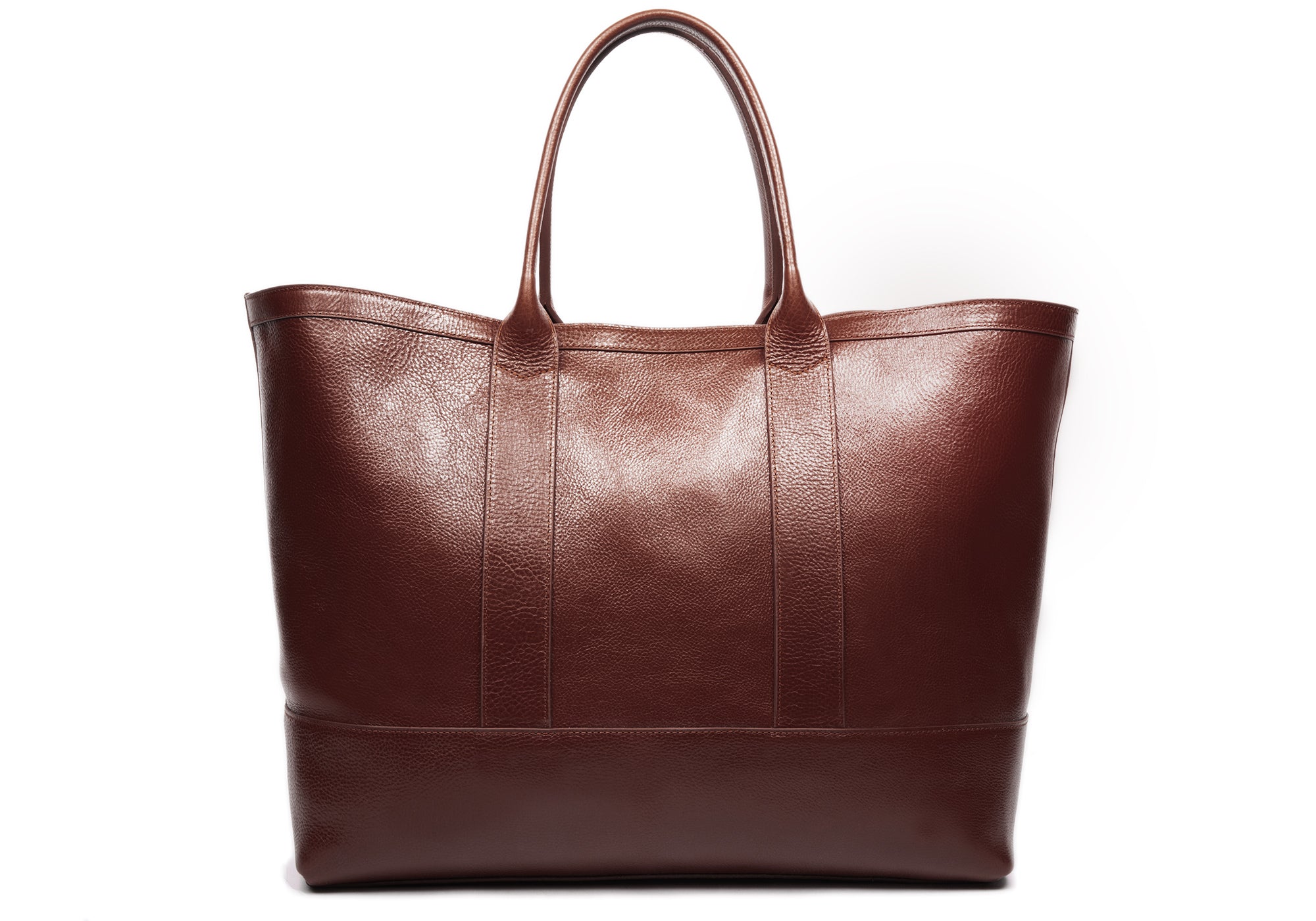 Leather Working Tote Chestnut