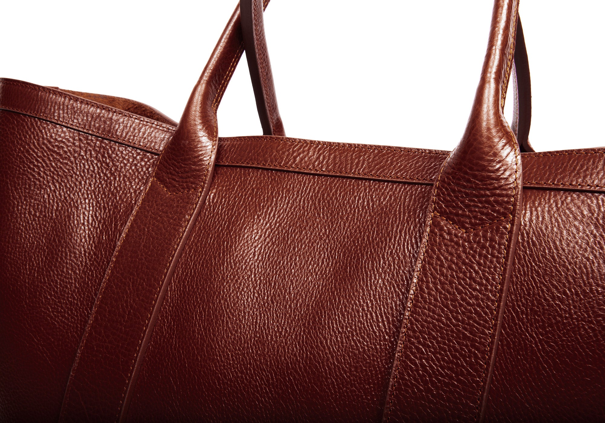 Leather Working Tote Chestnut