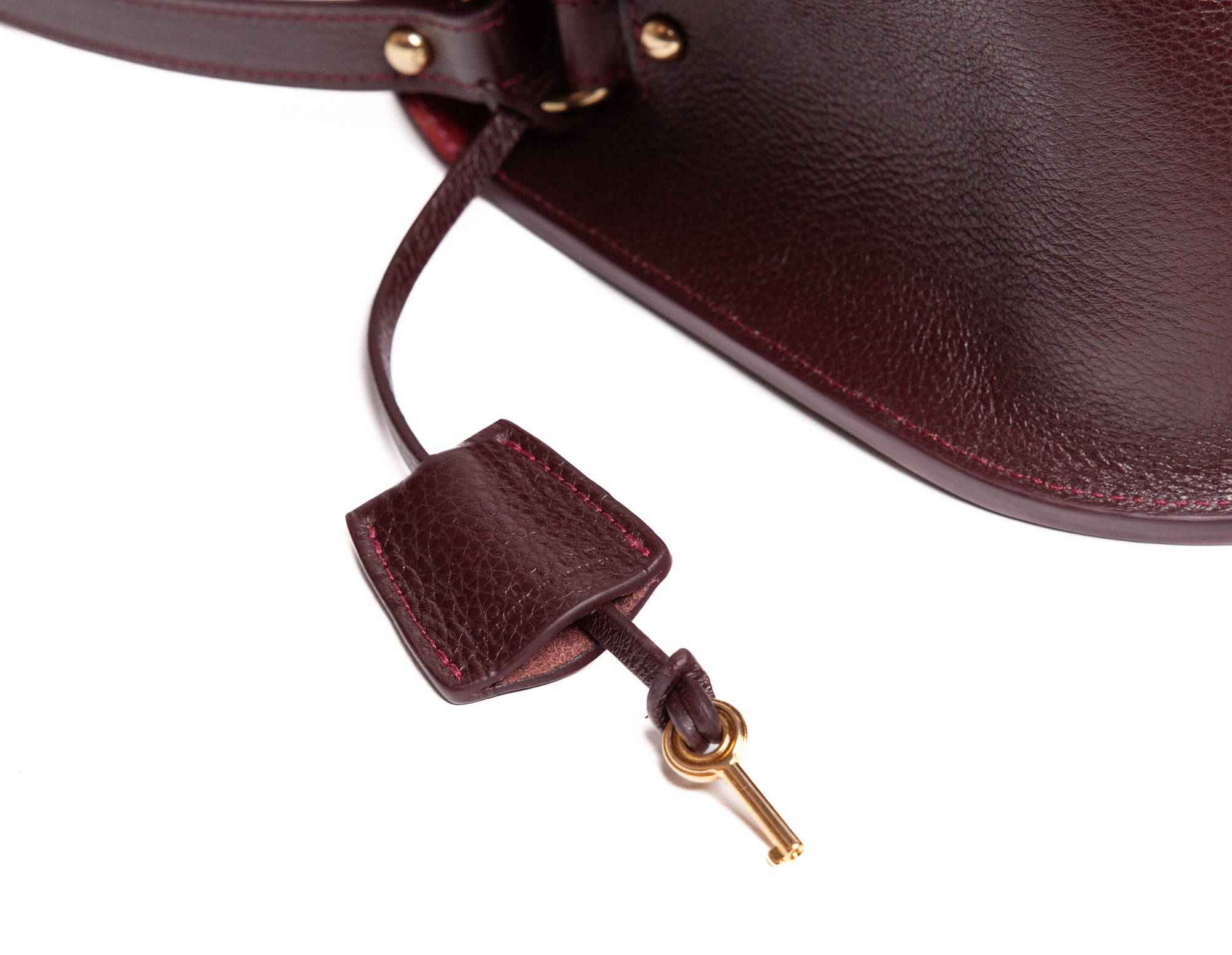 Arc Shoulder Bag Cordovan-Rosewood